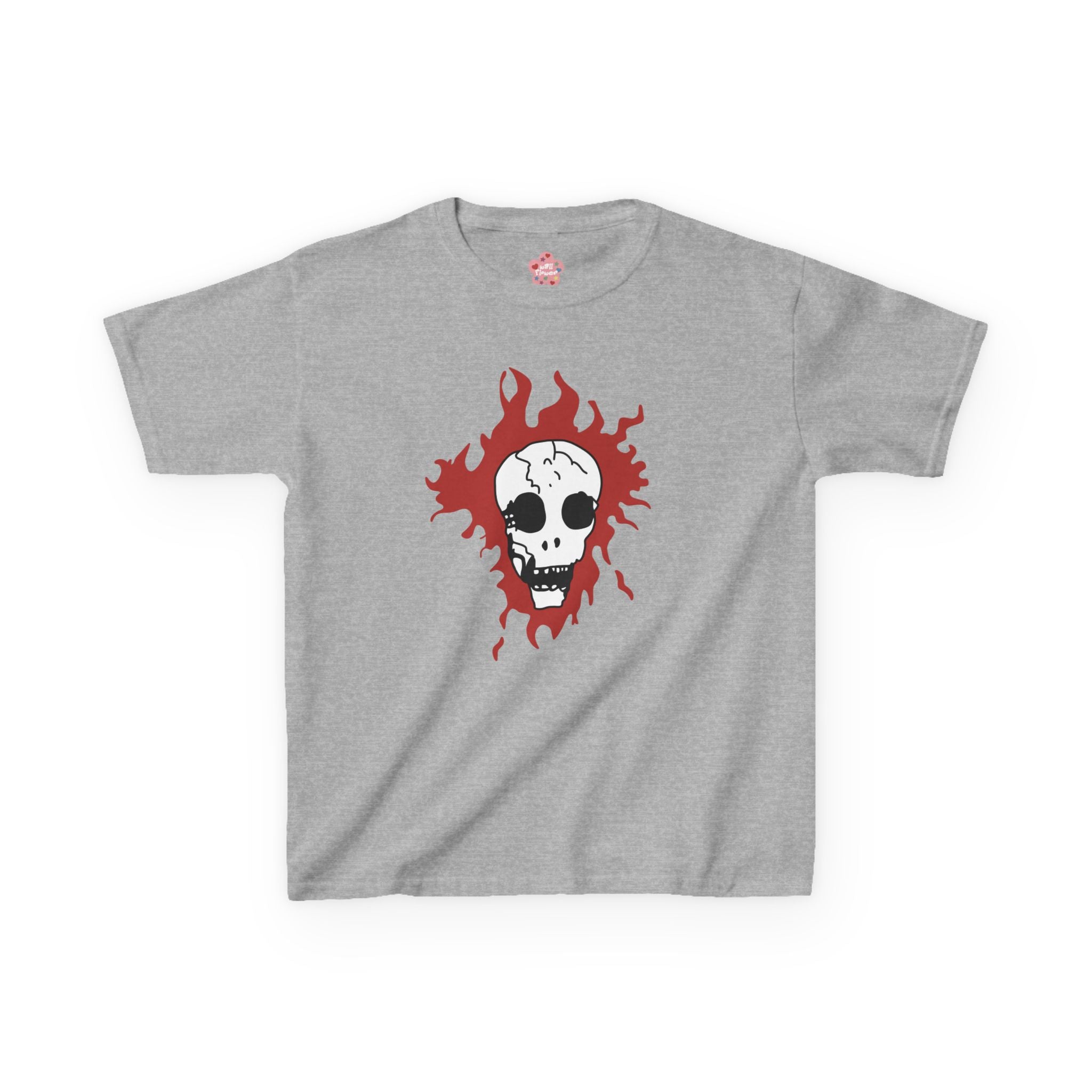 Jeff Buckley Skull Baby Tee