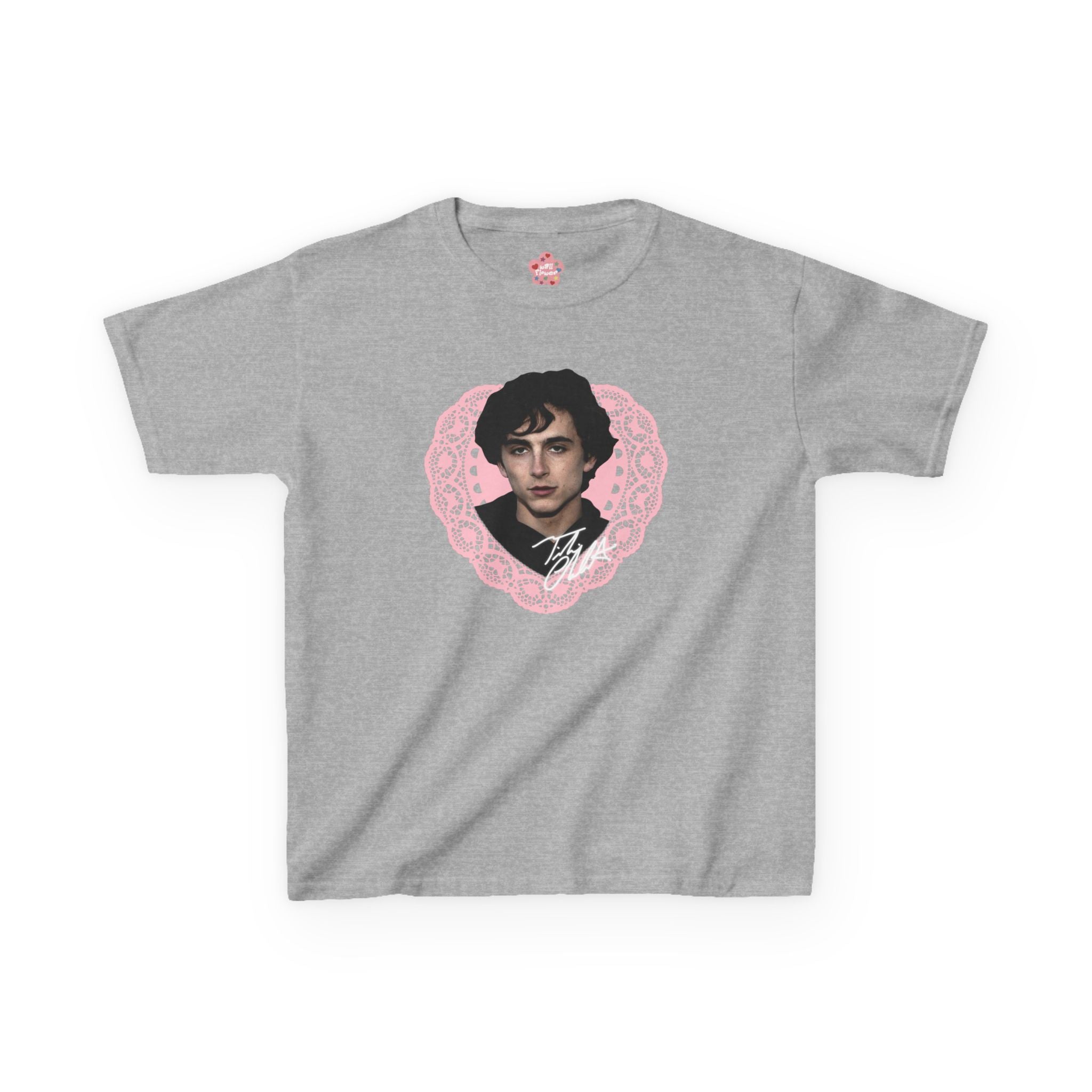 Timothee Chalamet Lace Baby Tee