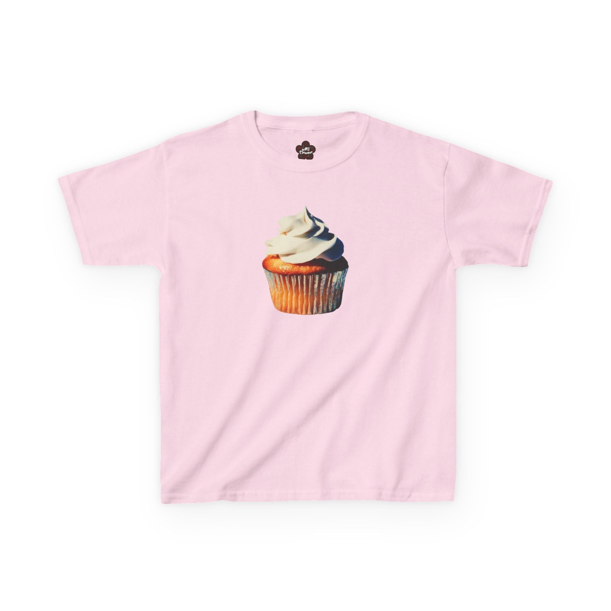 Glitter Cupcake Baby Tee