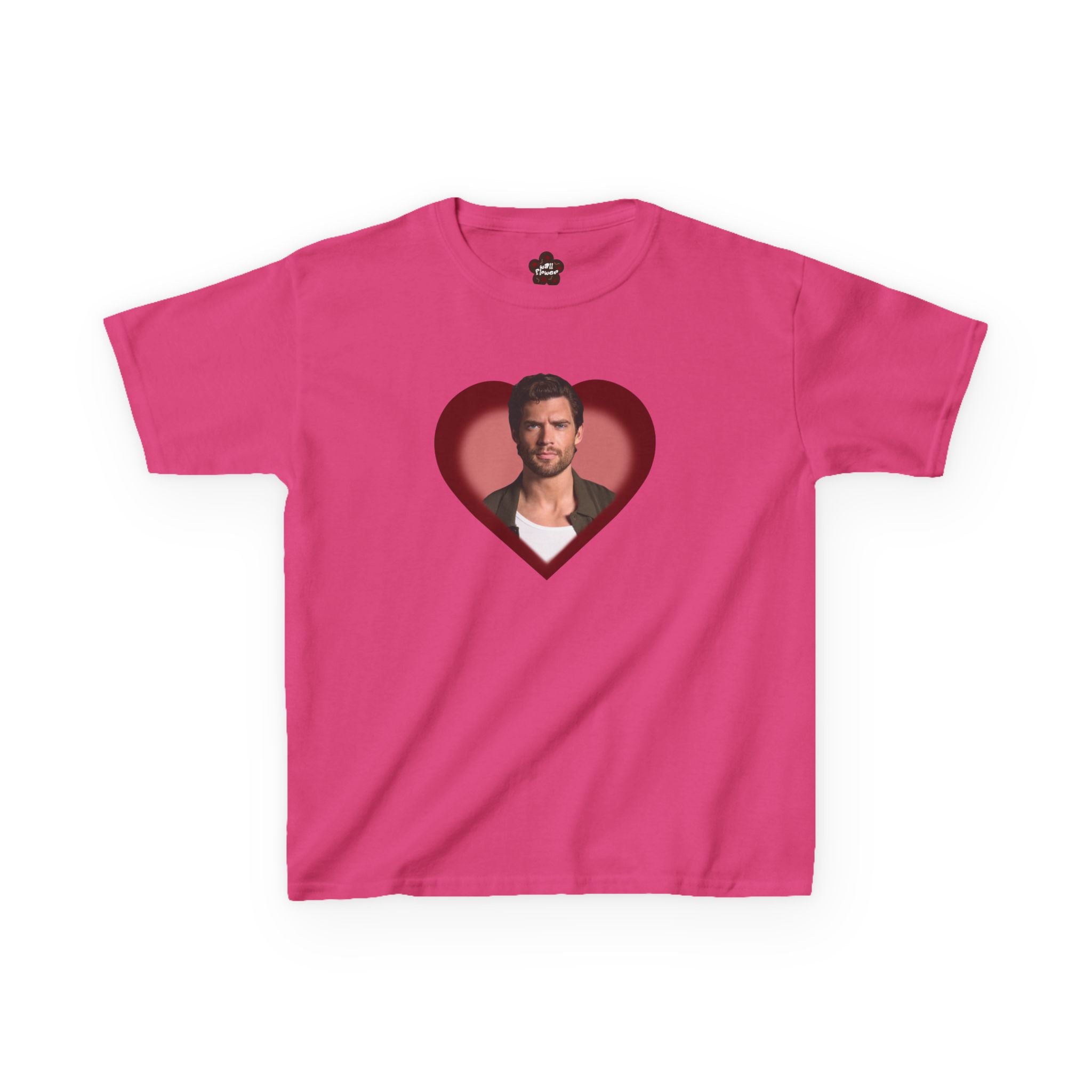 David Corenswet Heart Baby Tee