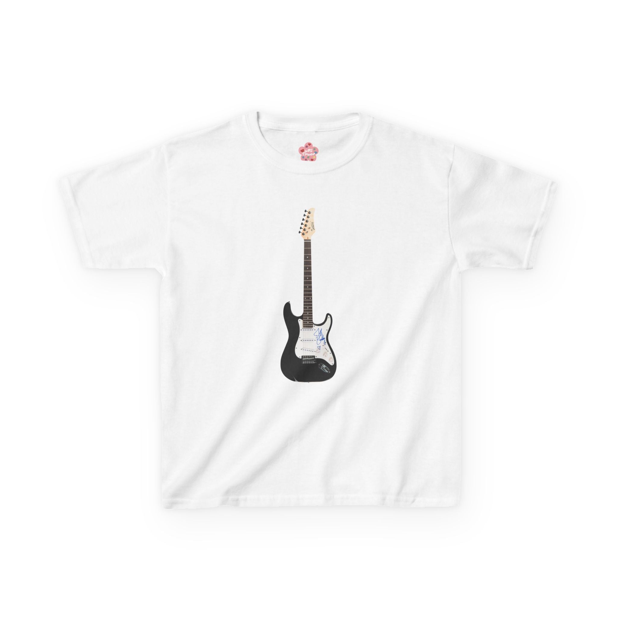Jeff Buckley Signed Guitar Baby Tee