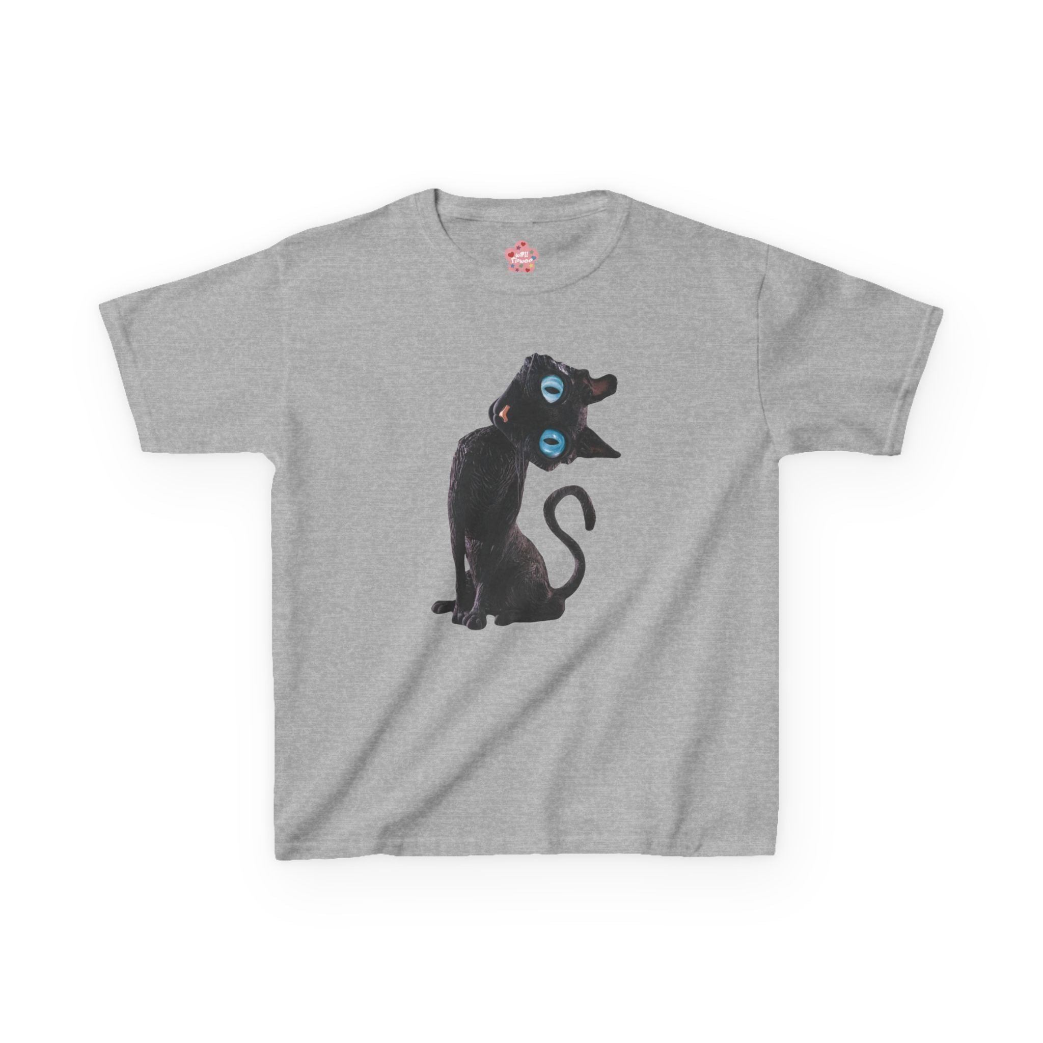Camiseta ajustada de la gata Coraline