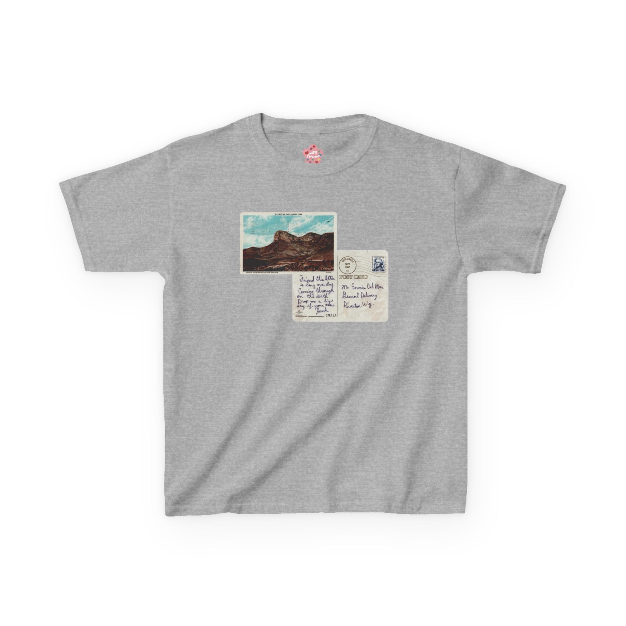 Brokeback Mountain Post Card Baby Tee