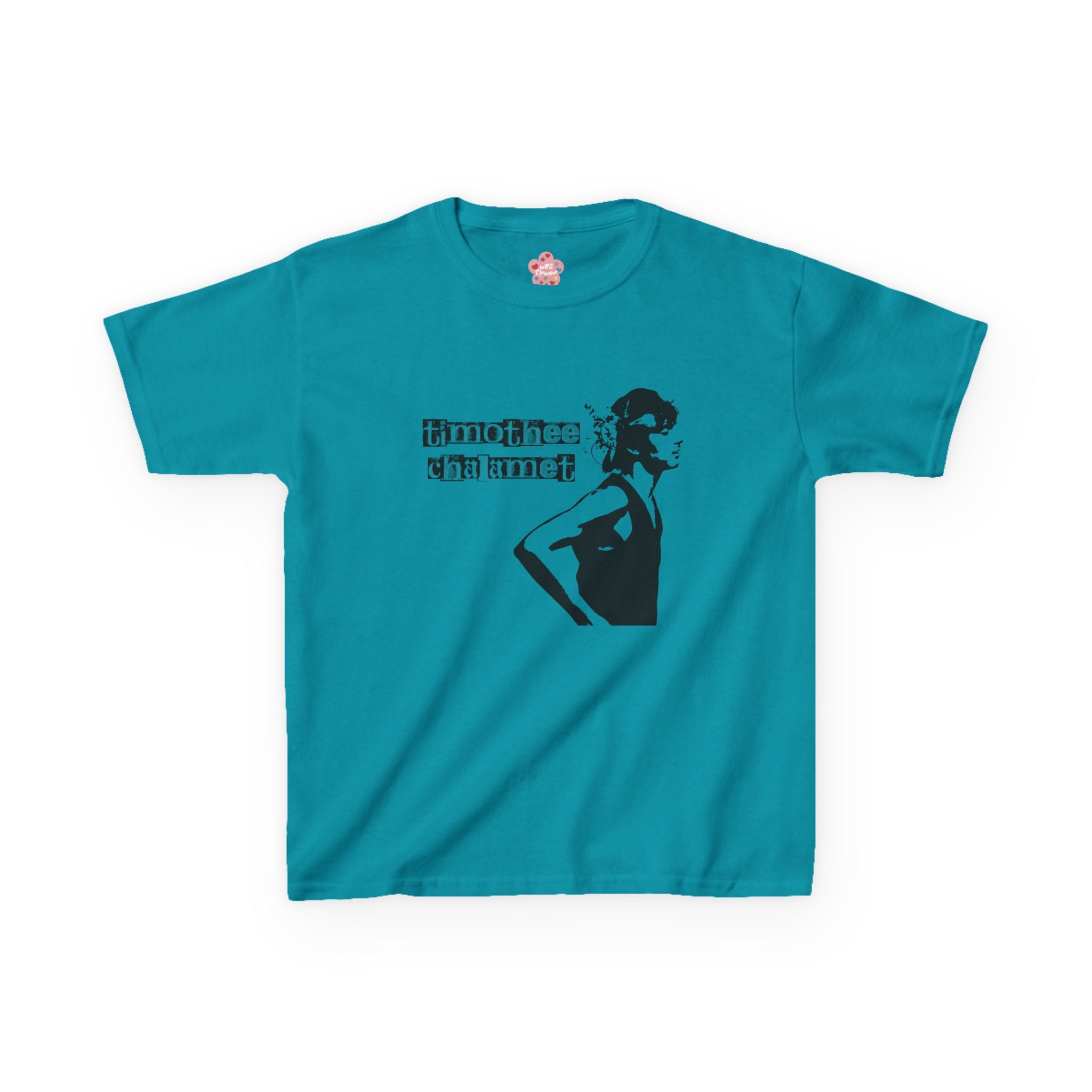 Timothee Chalamet Letter Baby Tee