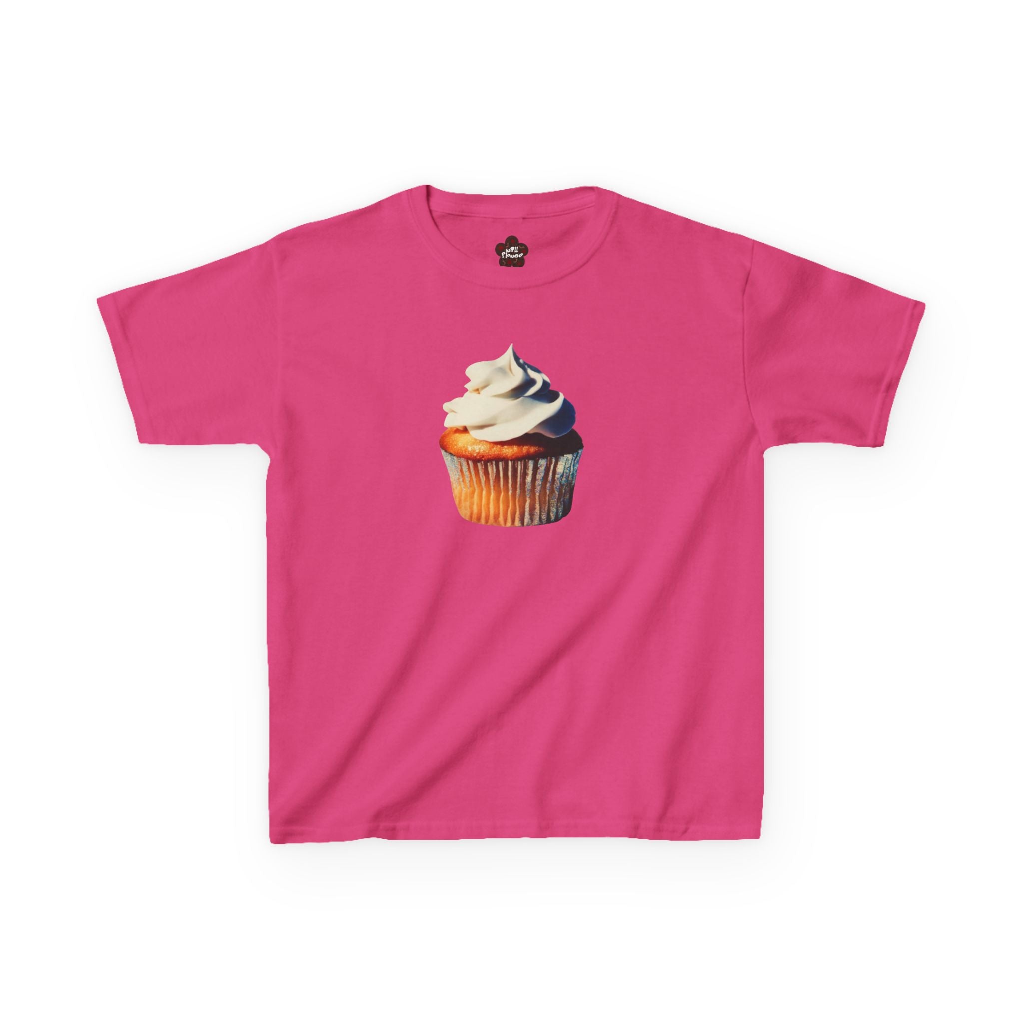Glitter Cupcake Baby Tee