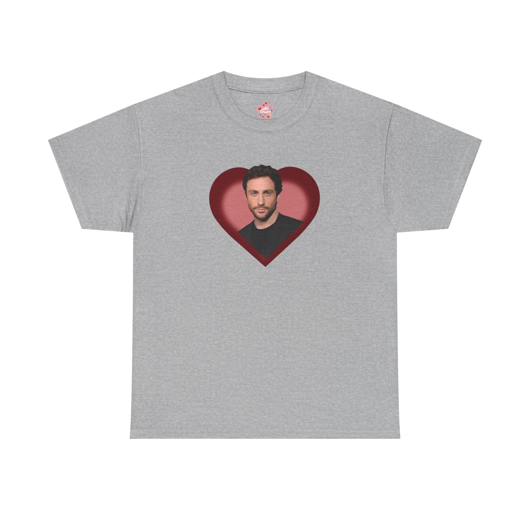 Aaron Taylor Johnson Heart Classic Tee