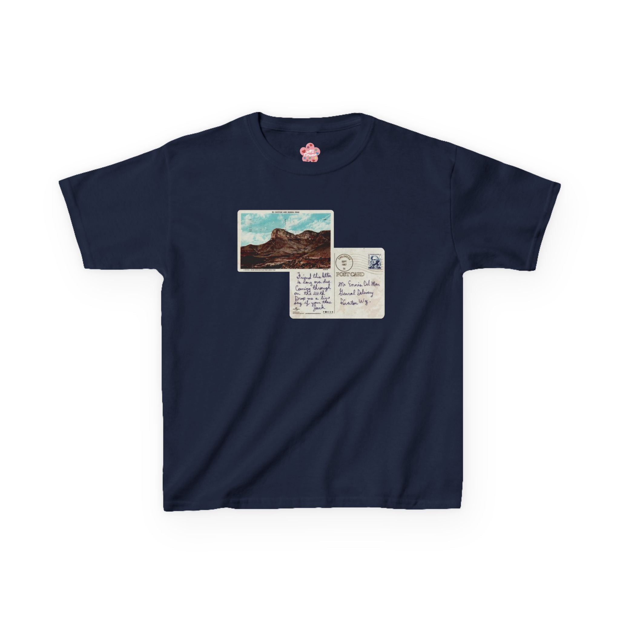 Brokeback Mountain Post Card Baby Tee
