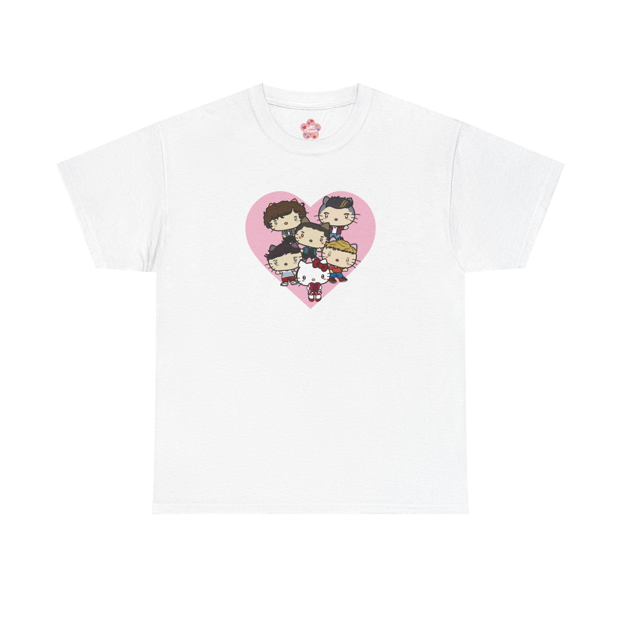Camiseta clássica One Direction Heart