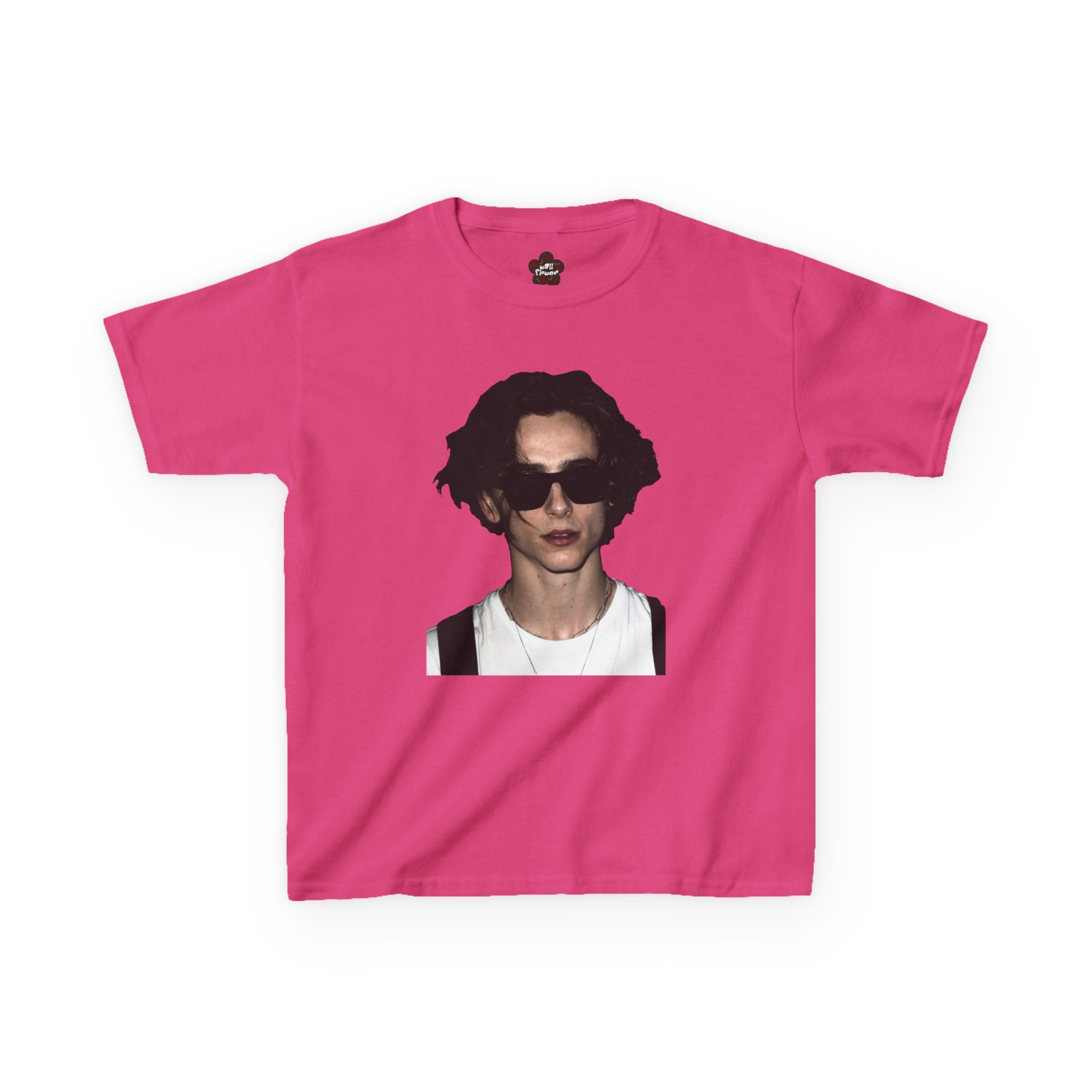 Timothee Chalamet Stipple Baby Tee