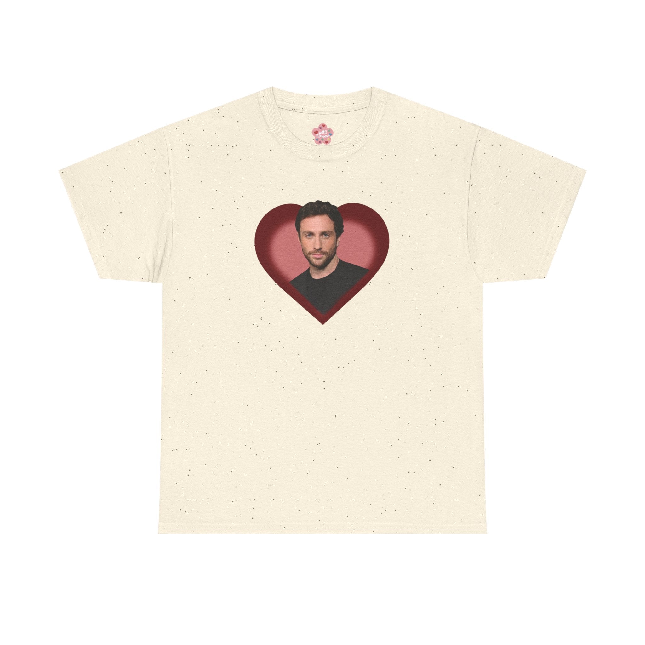 Aaron Taylor Johnson Heart Classic Tee