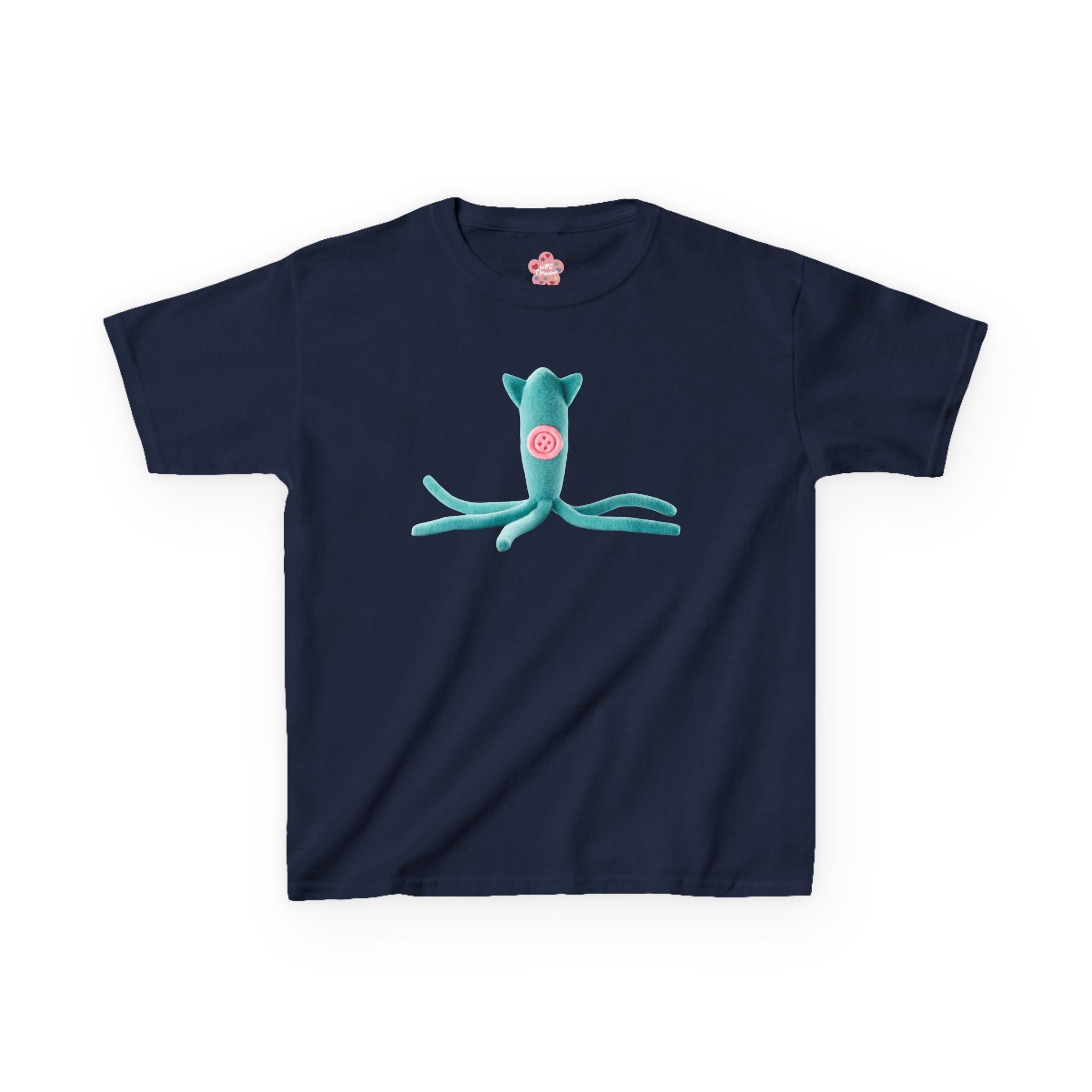 Coralline Squid Baby Tee