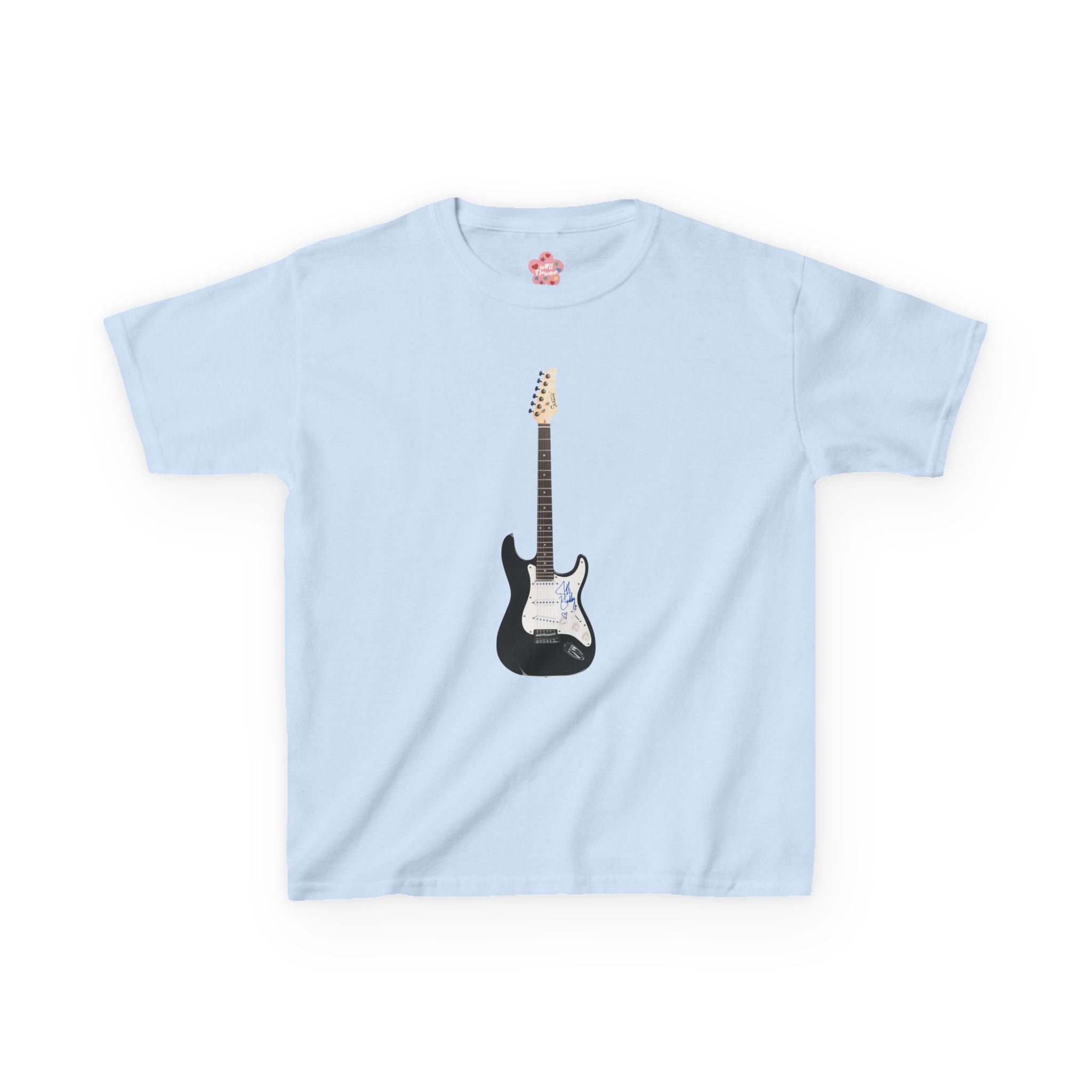 Jeff Buckley Signed Guitar Baby Tee