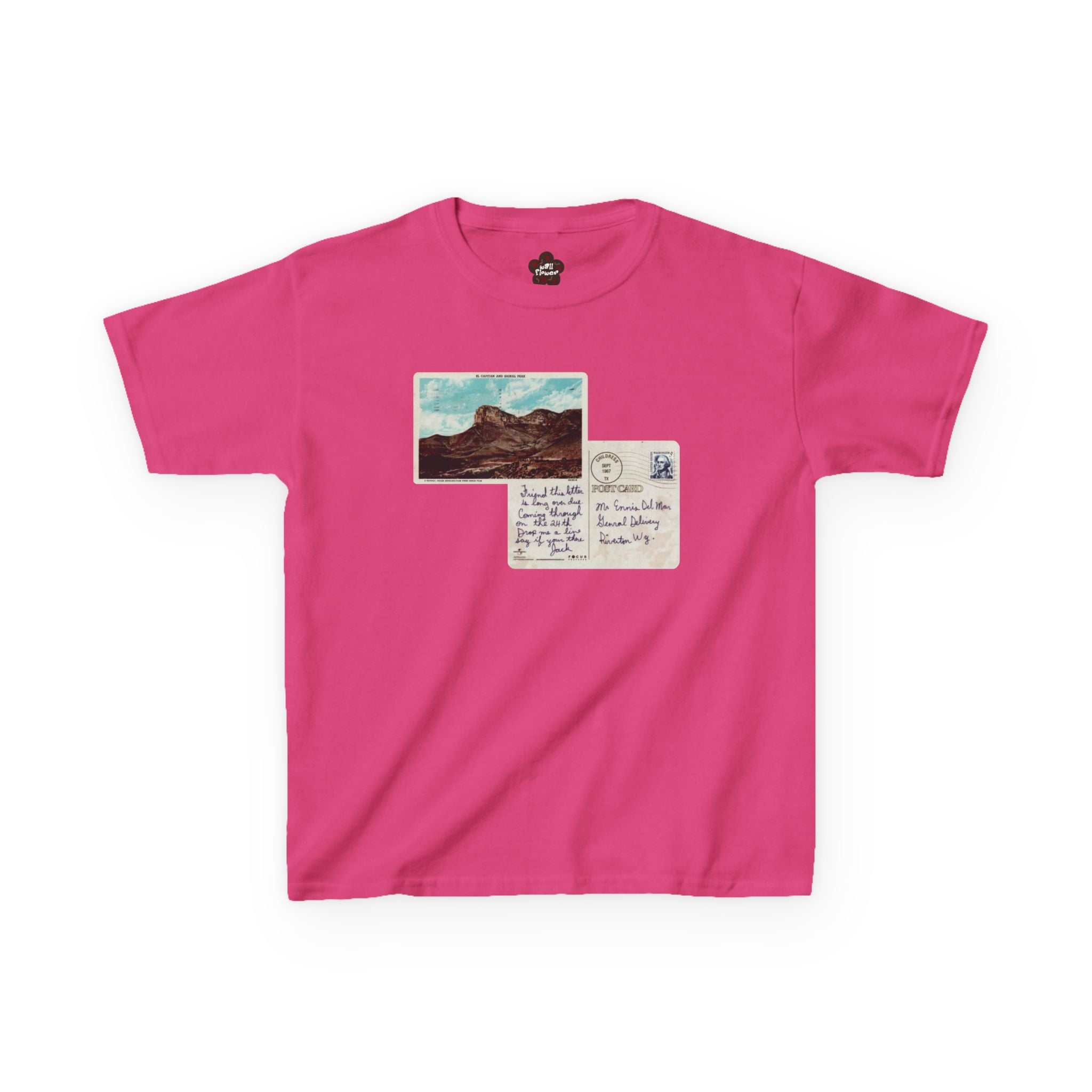 Brokeback Mountain Post Card Baby Tee