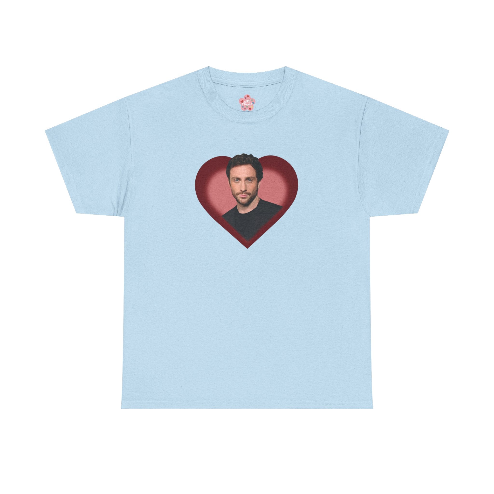 Aaron Taylor Johnson Heart Classic Tee