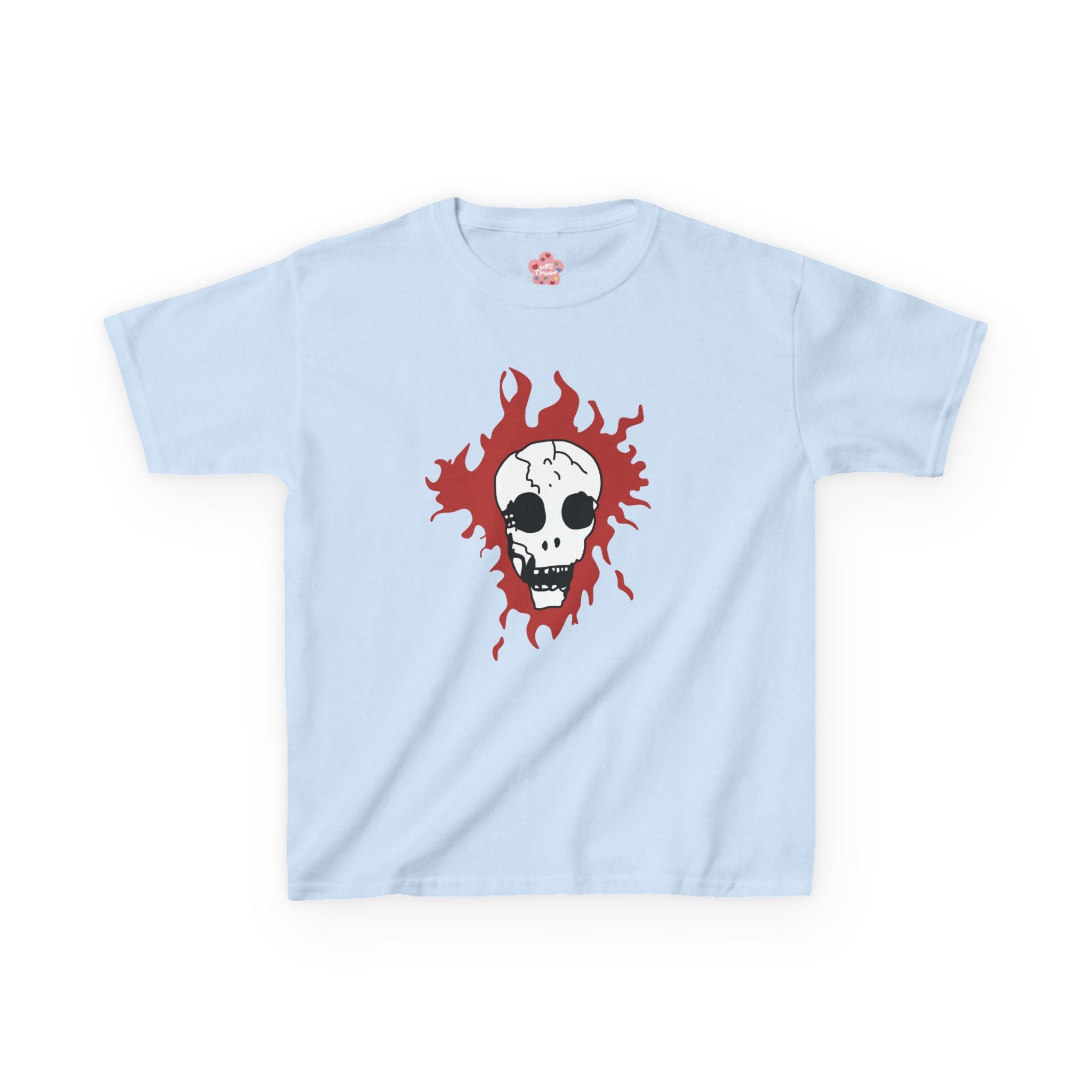 Jeff Buckley Skull Baby Tee