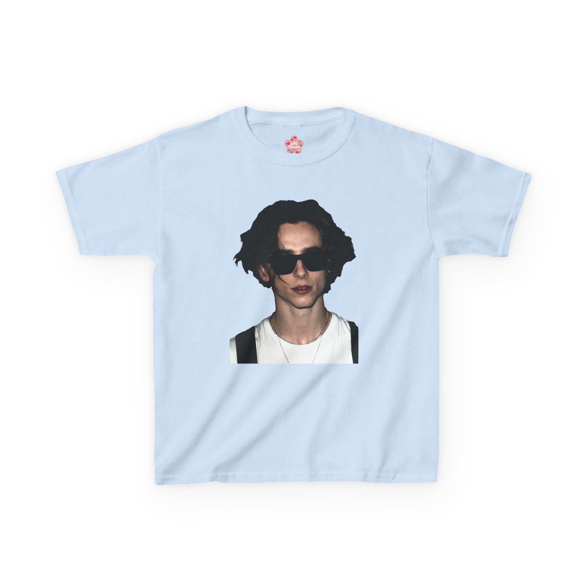 Timothee Chalamet Stipple Baby Tee