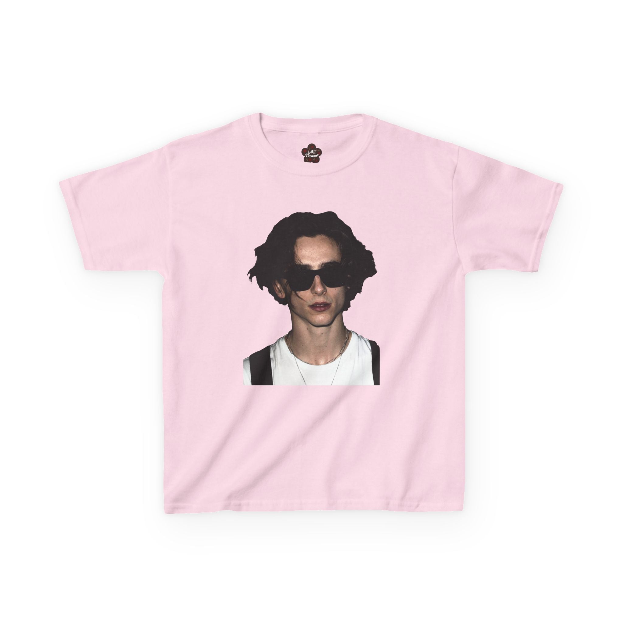Timothee Chalamet Stipple Baby Tee
