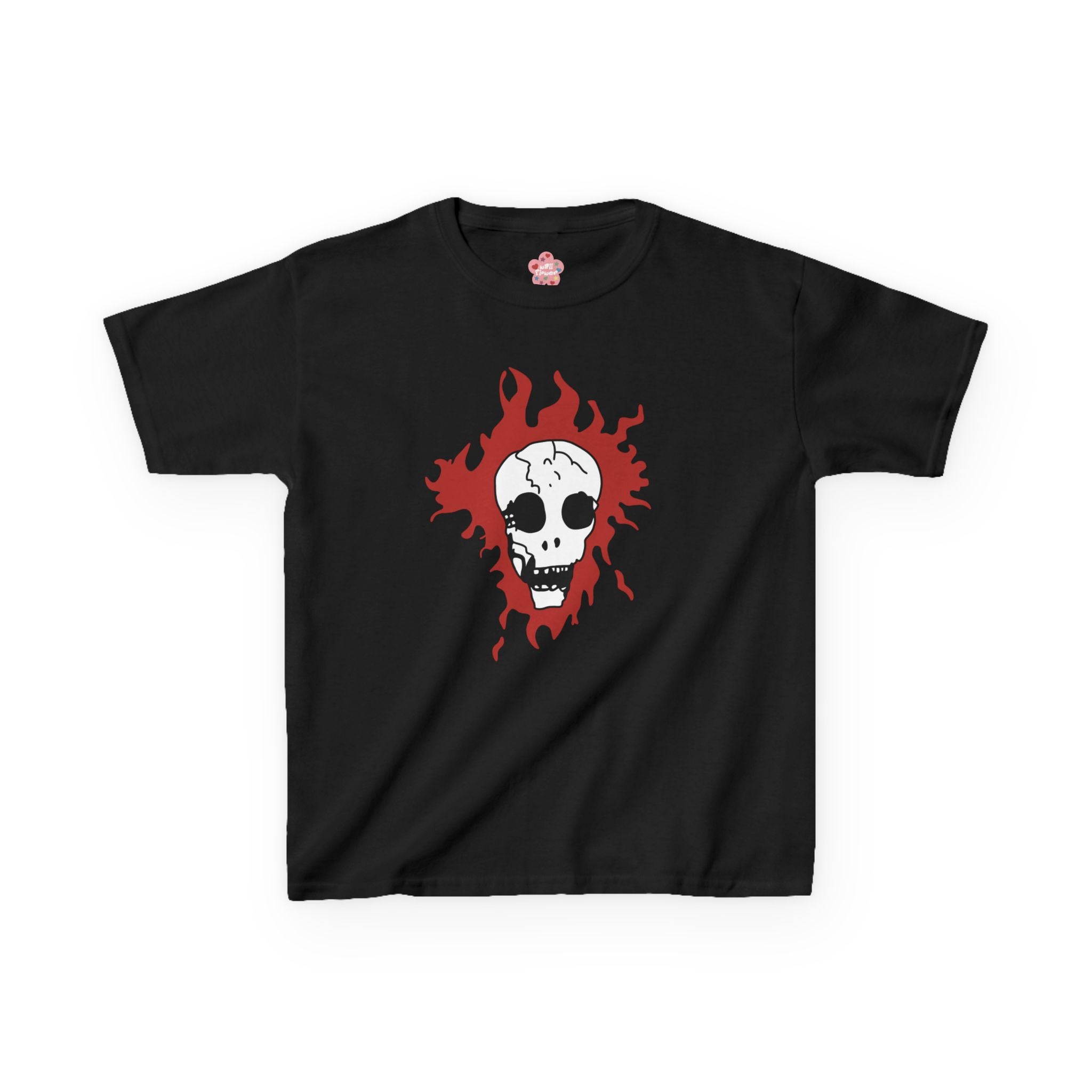 Jeff Buckley Skull Baby Tee
