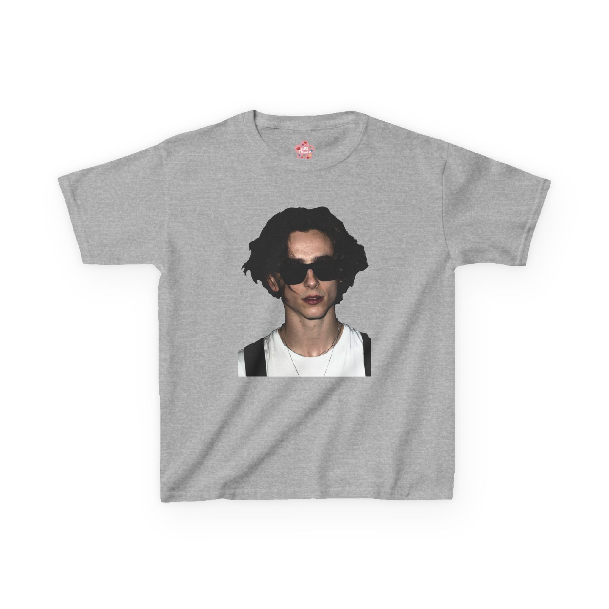 Timothee Chalamet Stipple Baby Tee