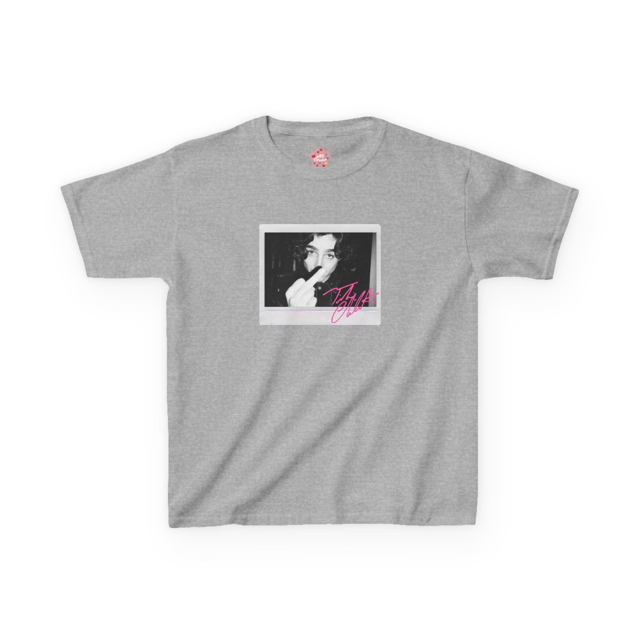 Timothee Chalamet Polaroid Baby Tee
