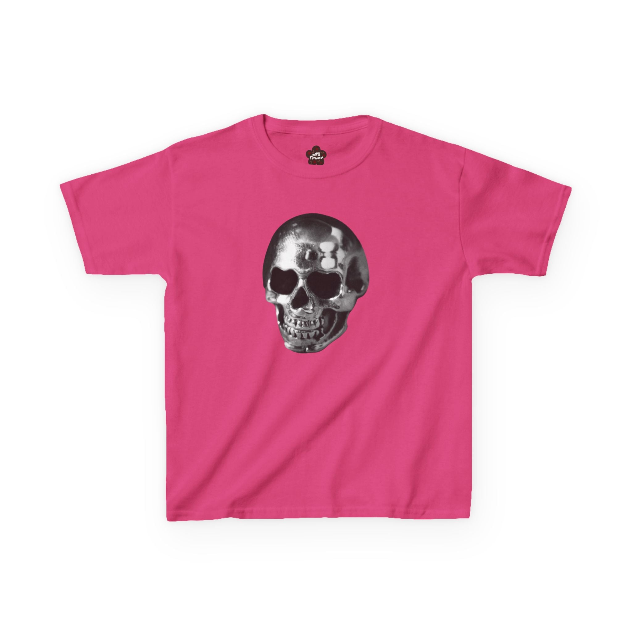 Chrome Skull Baby Tee