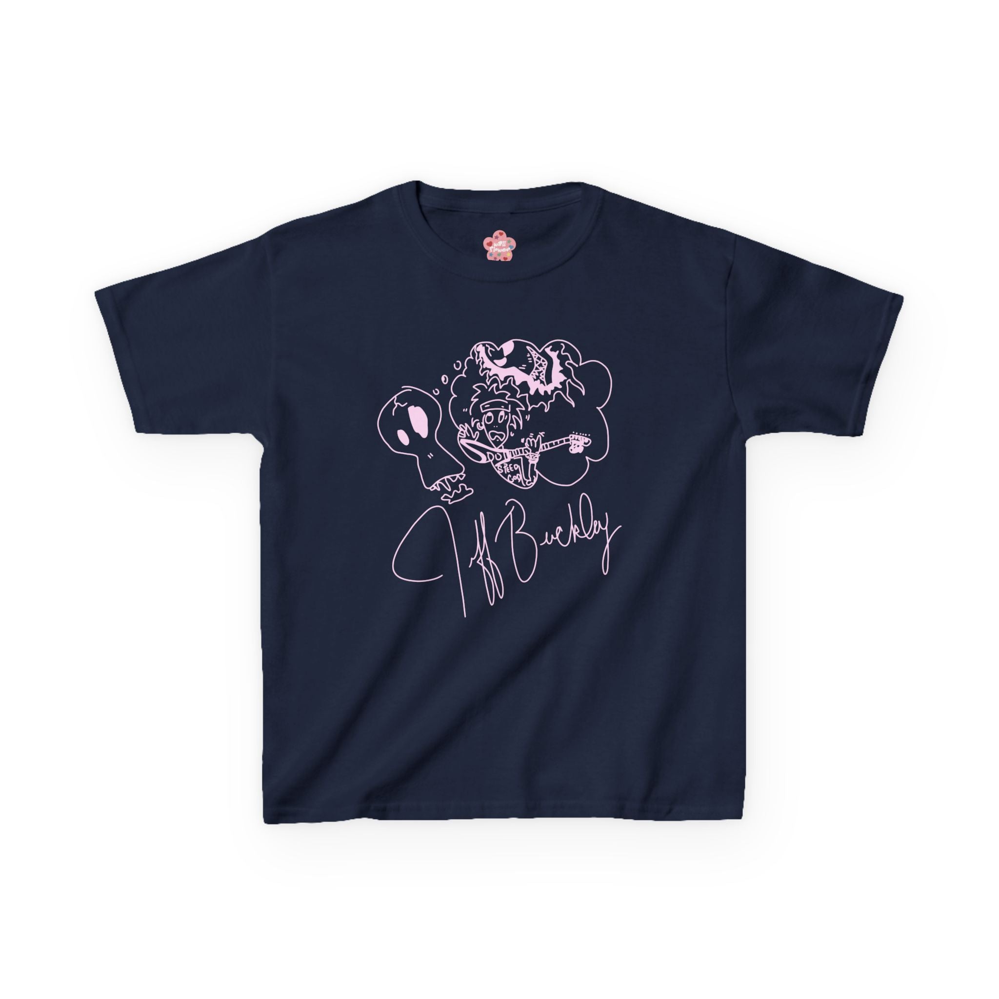 Jeff Buckley Doodle Baby Tee