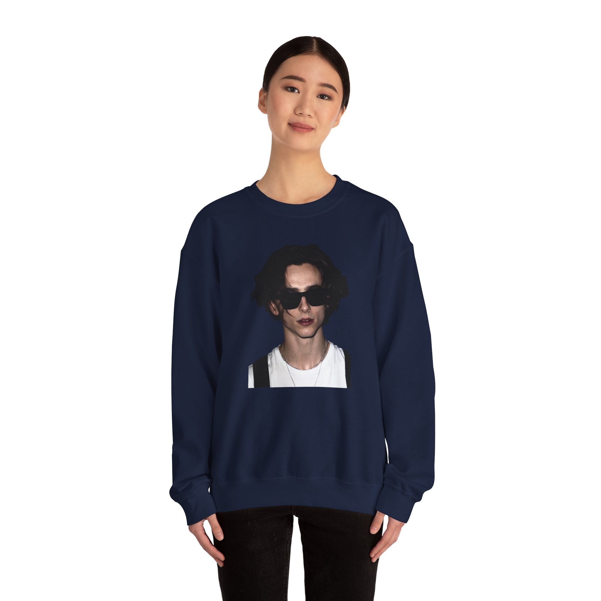 Timothee Chalamet Stipple Crewneck