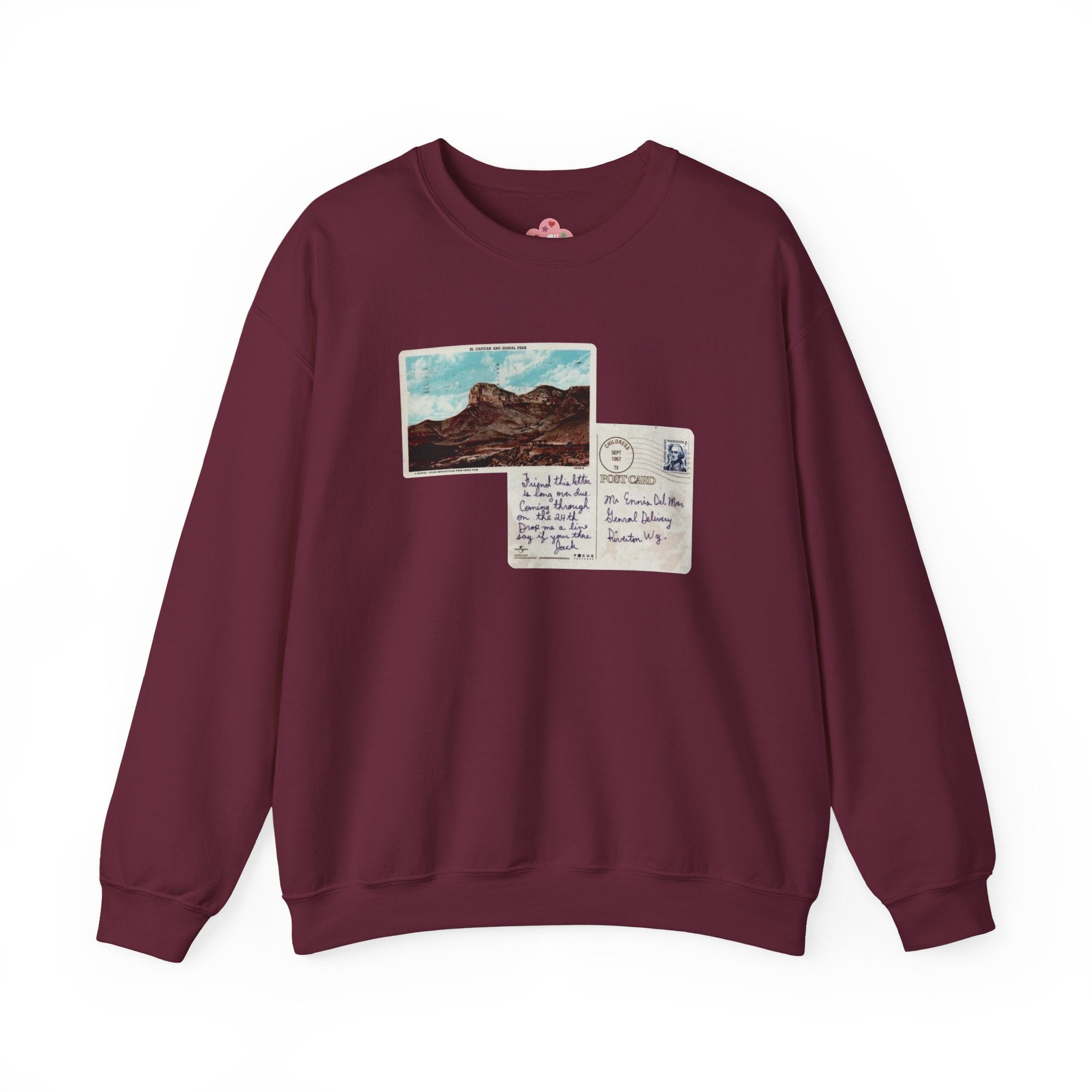 Brokeback Mountain Postcard Crewneck