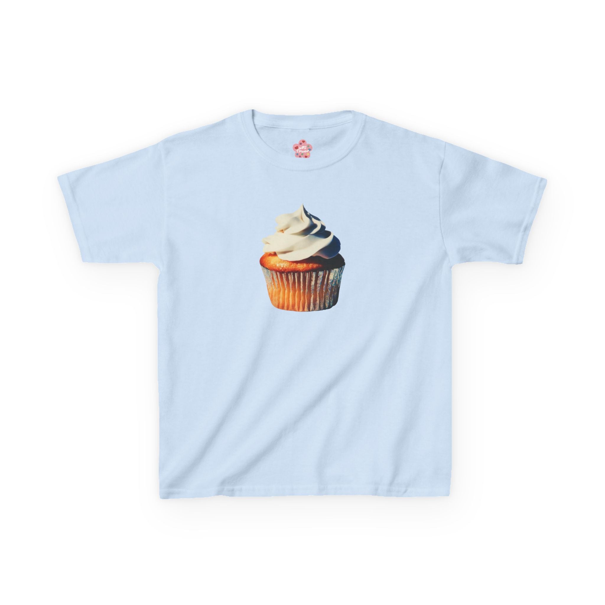 Glitter Cupcake Baby Tee