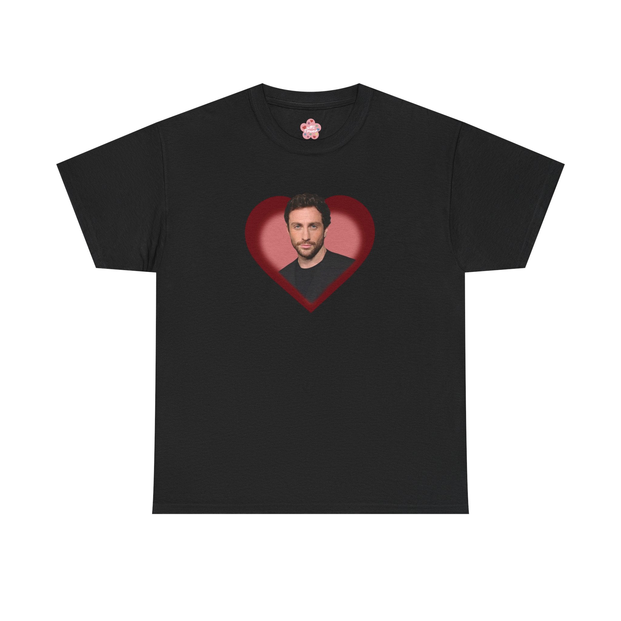Aaron Taylor Johnson Heart Classic Tee
