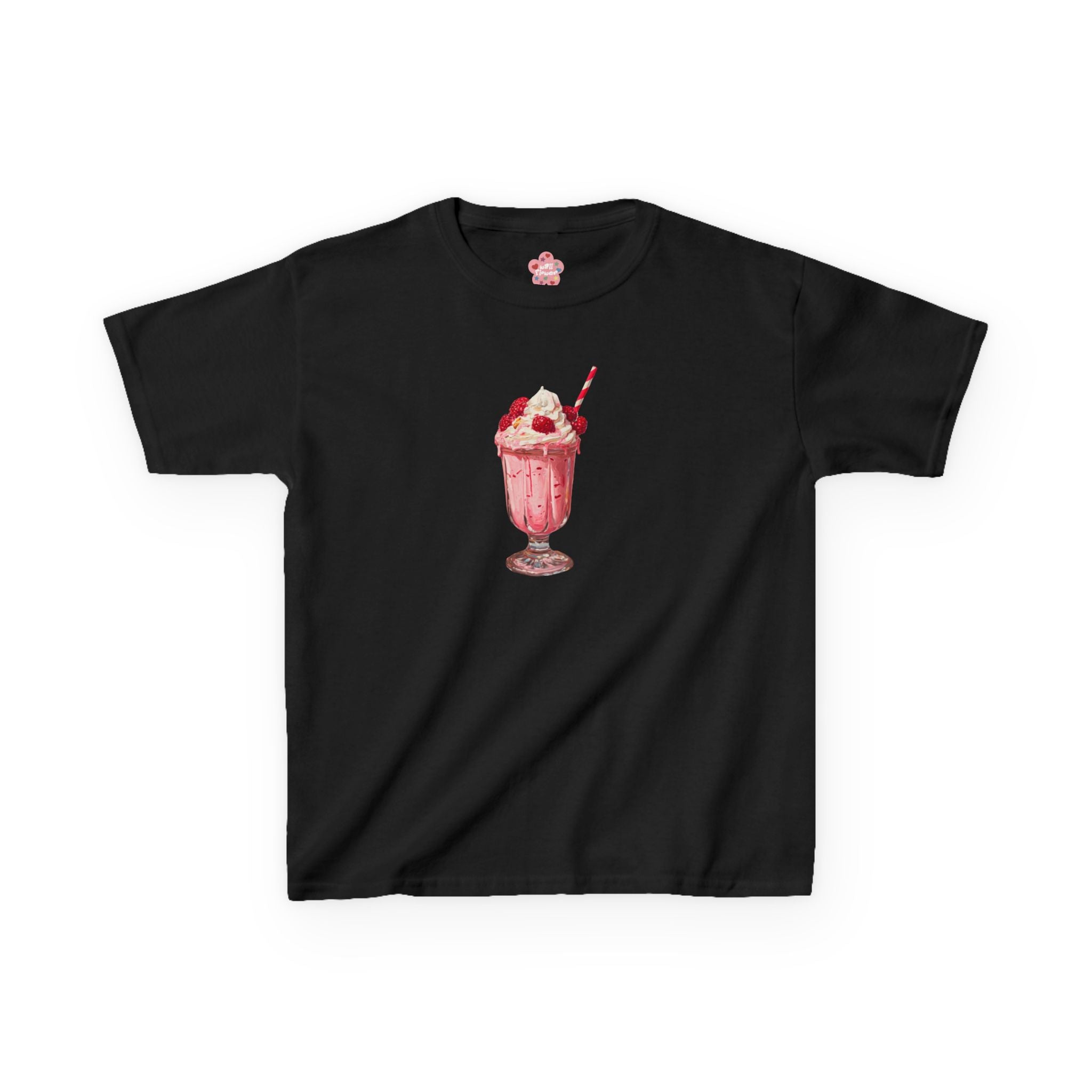 Raspberry Milkshake Baby Tee