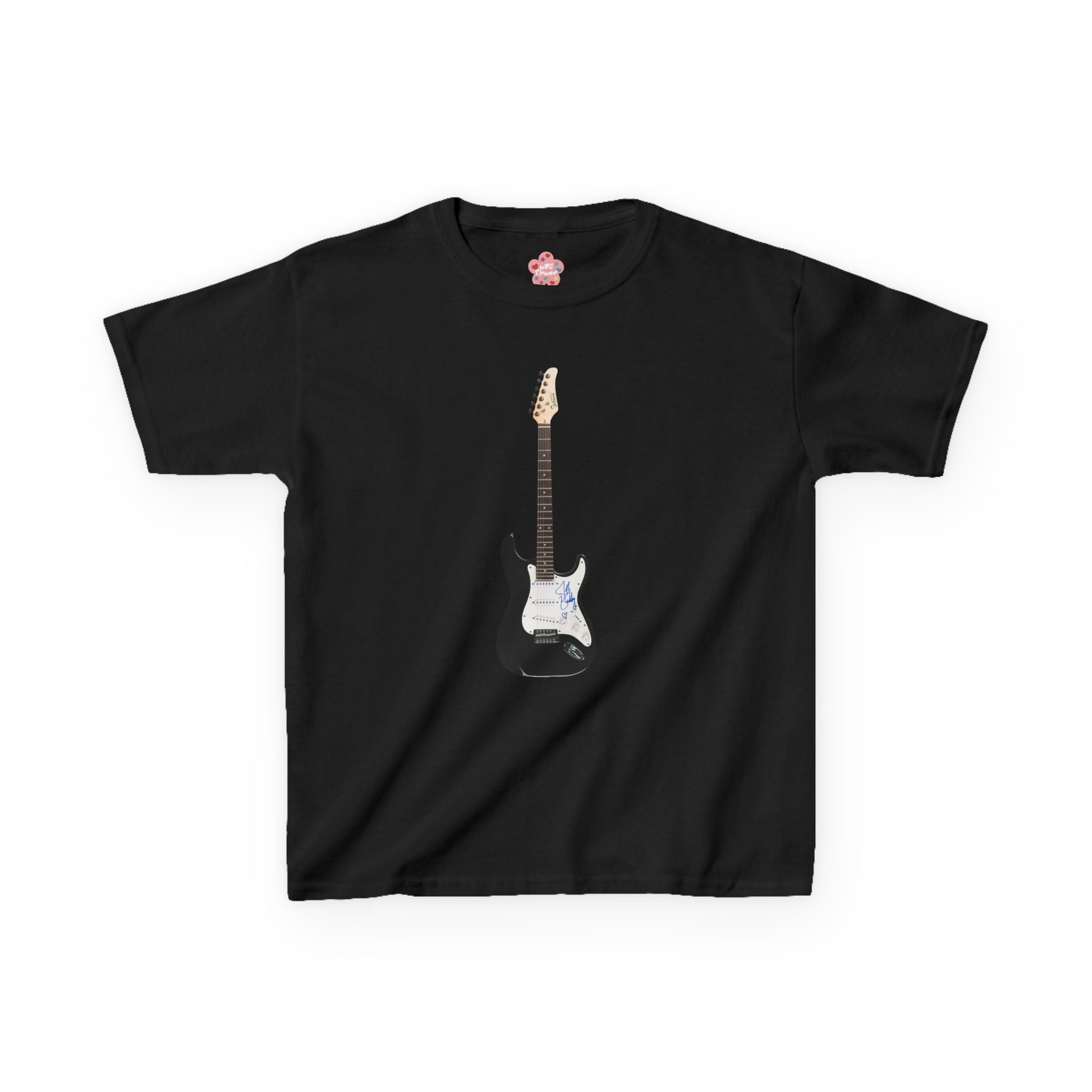 Jeff Buckley Signed Guitar Baby Tee
