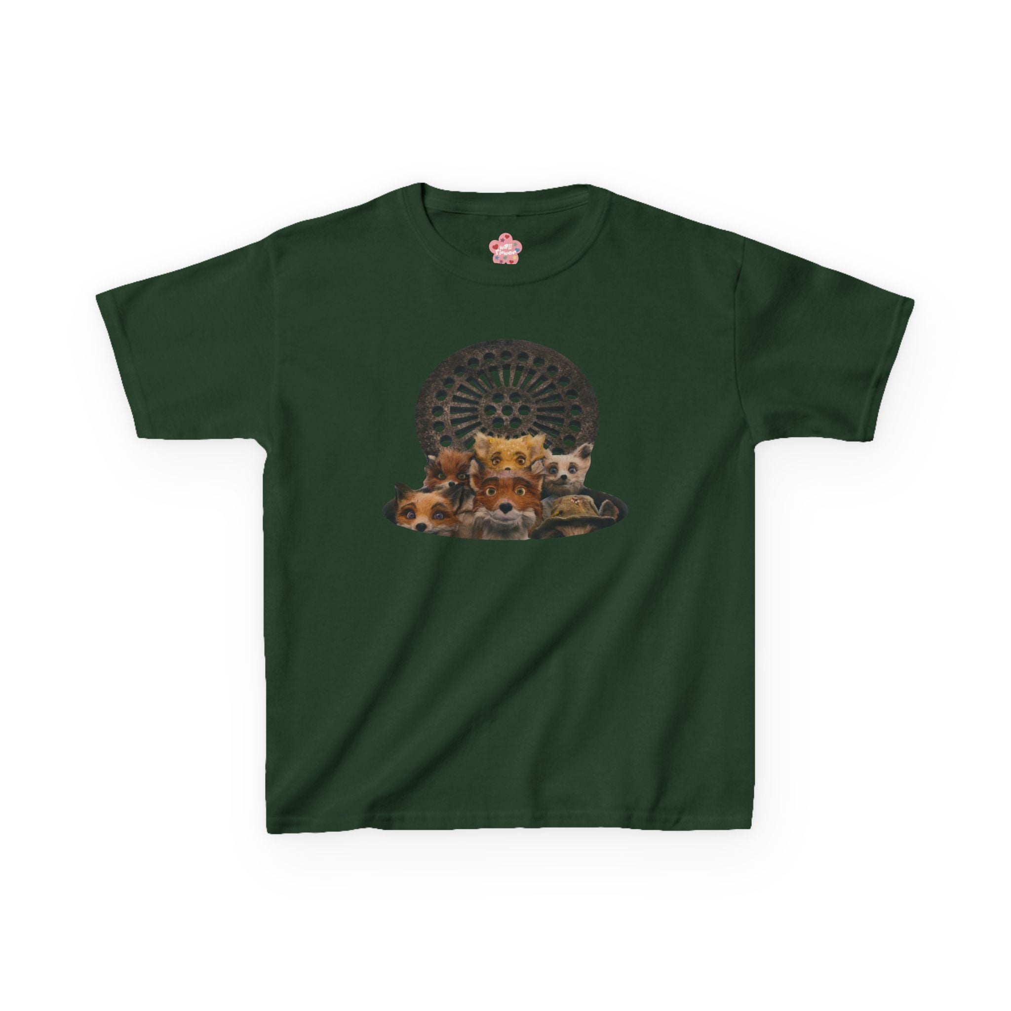 Fantastic Mr. Fox Manhole Baby Tee