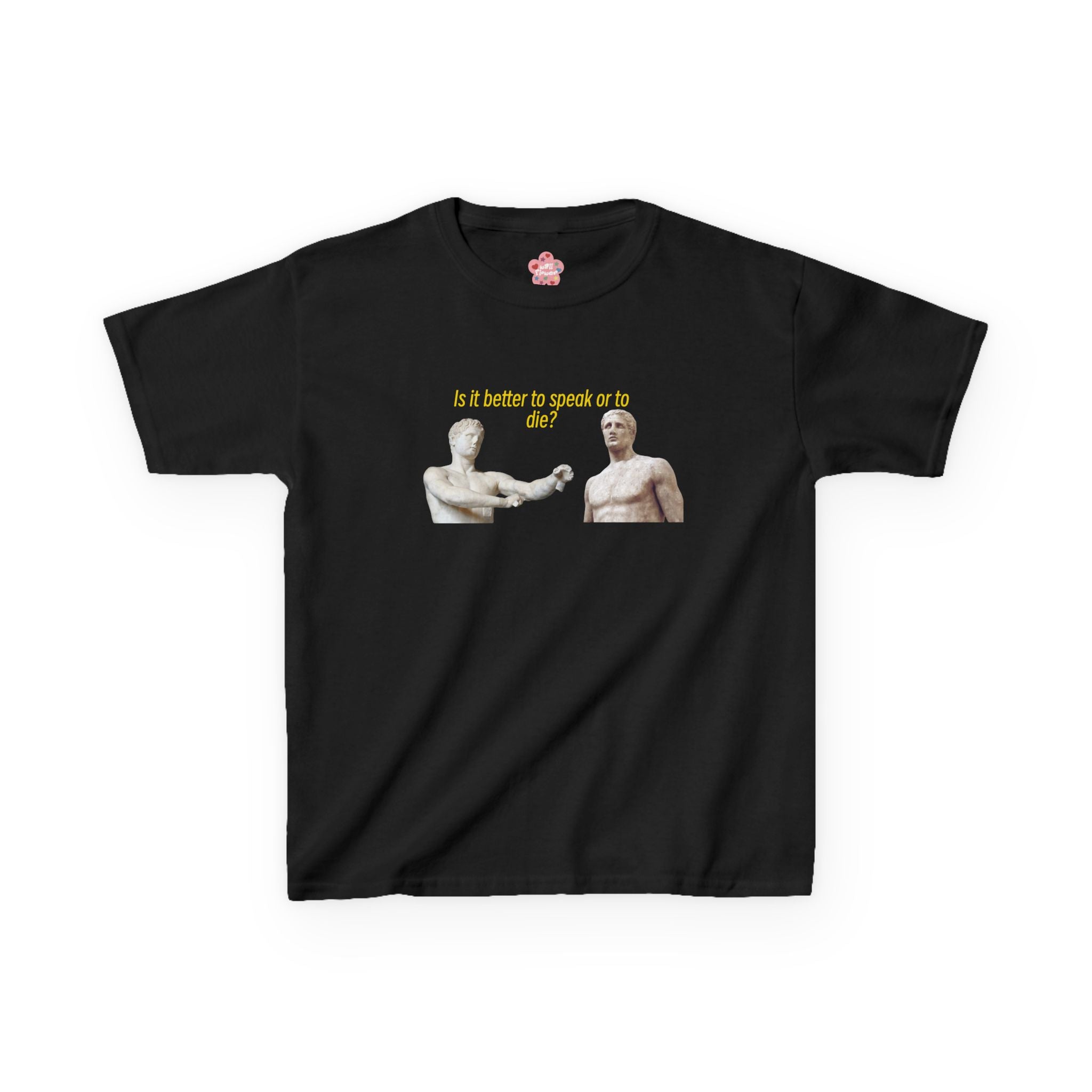 Is It Better To Speak Or To Die Baby Tee