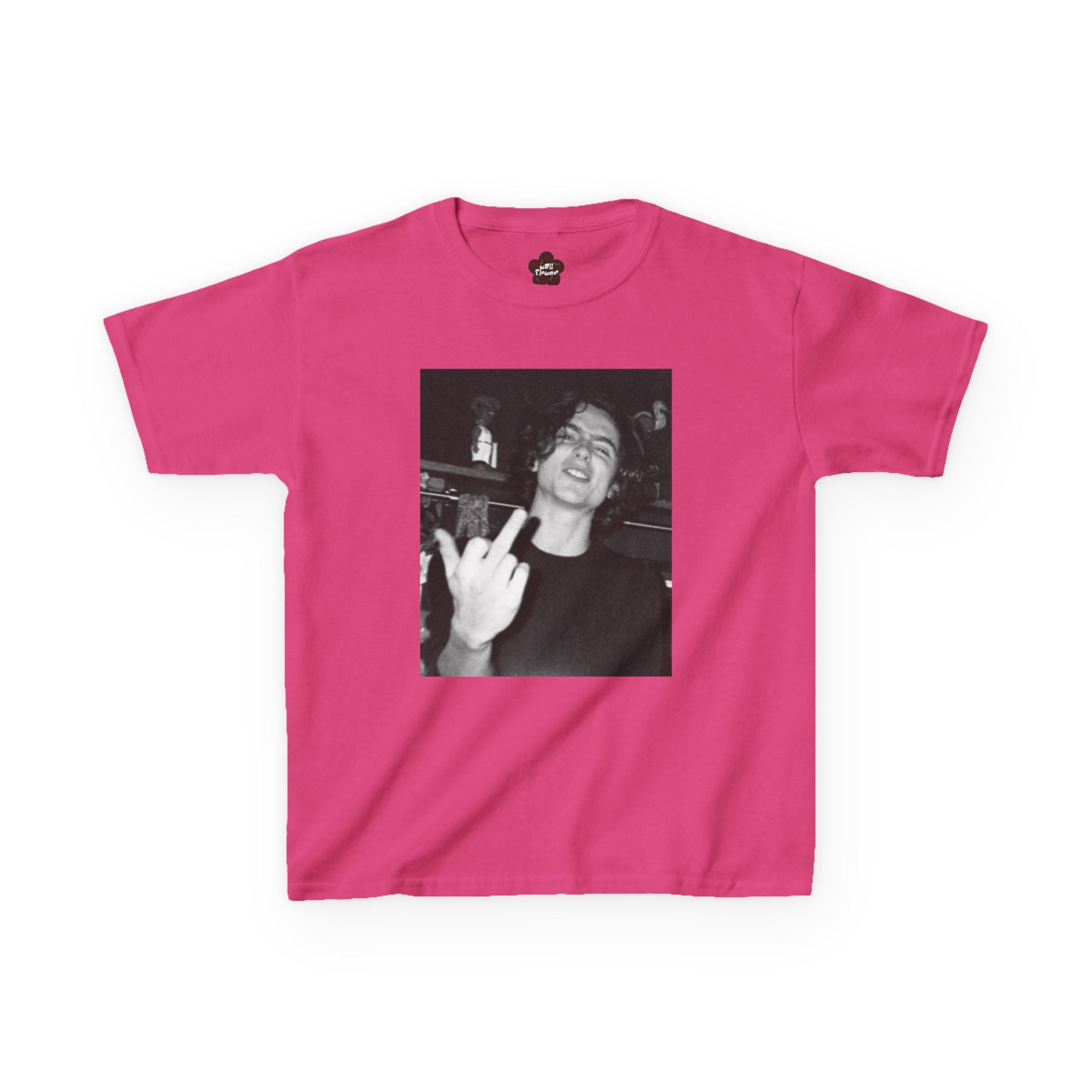 Timothee Chalamet Finger Baby Tee