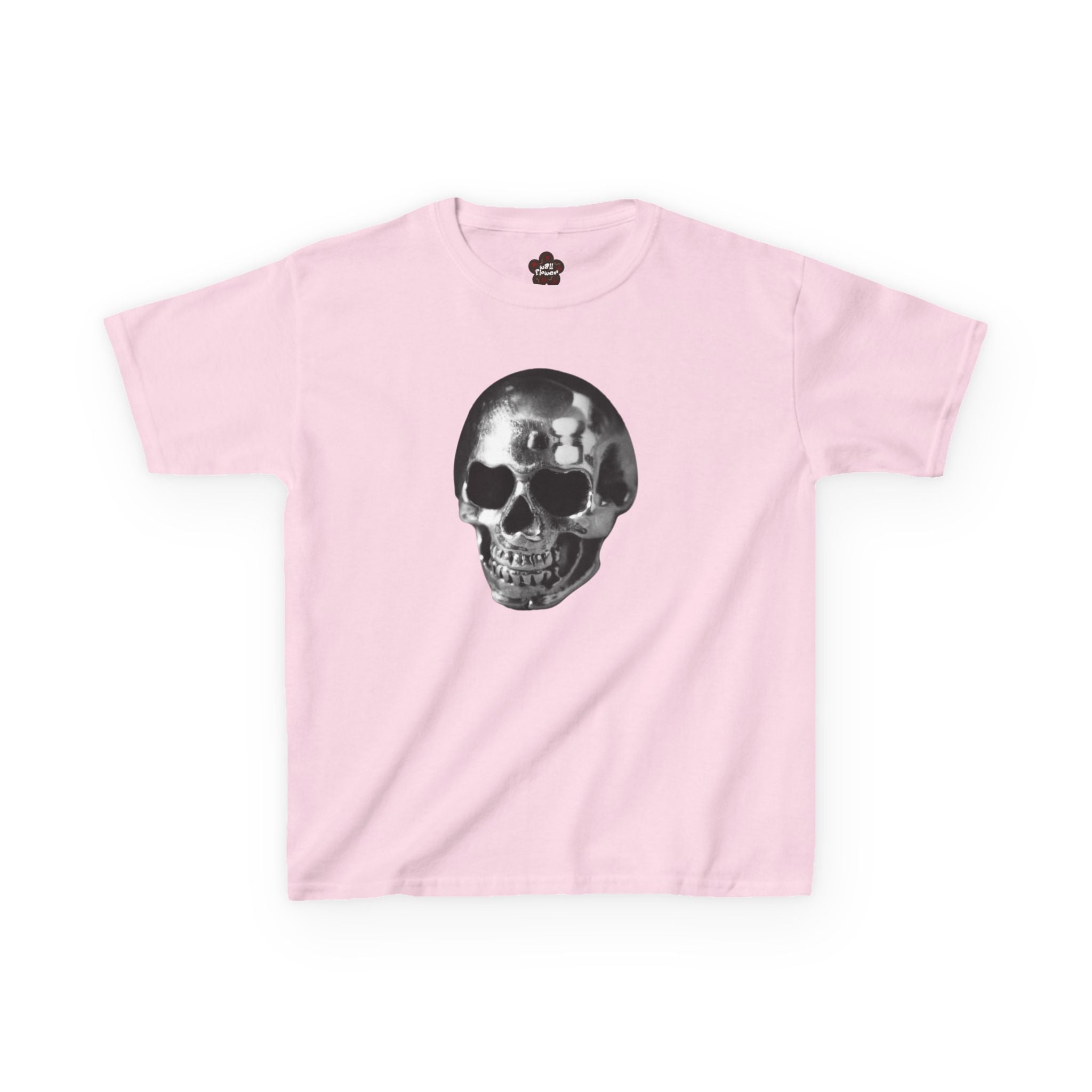 Chrome Skull Baby Tee