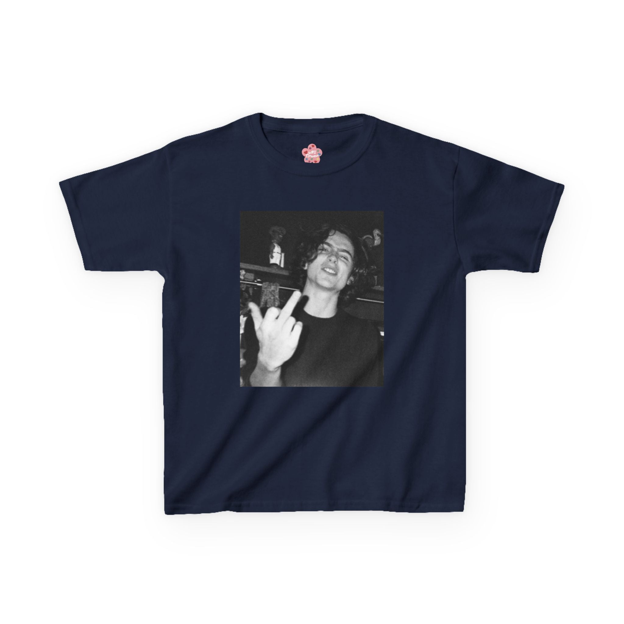 Timothee Chalamet Finger Baby Tee