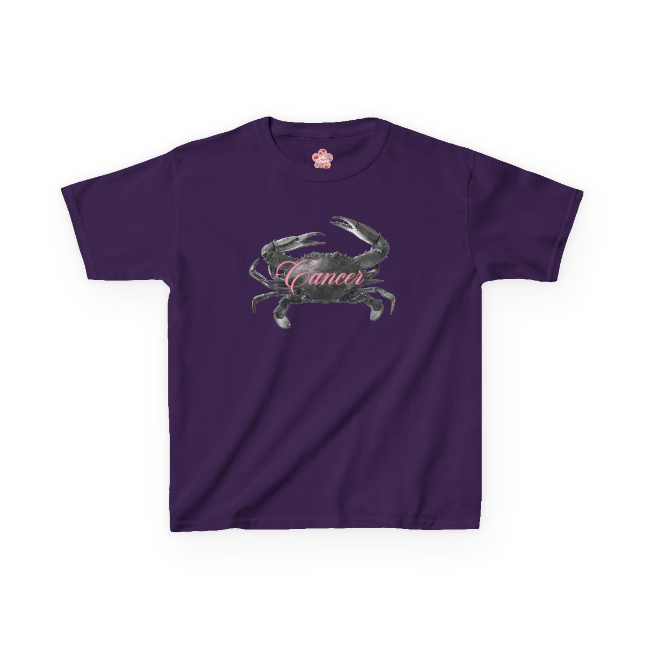 Cancer Crab Noir Baby Tee