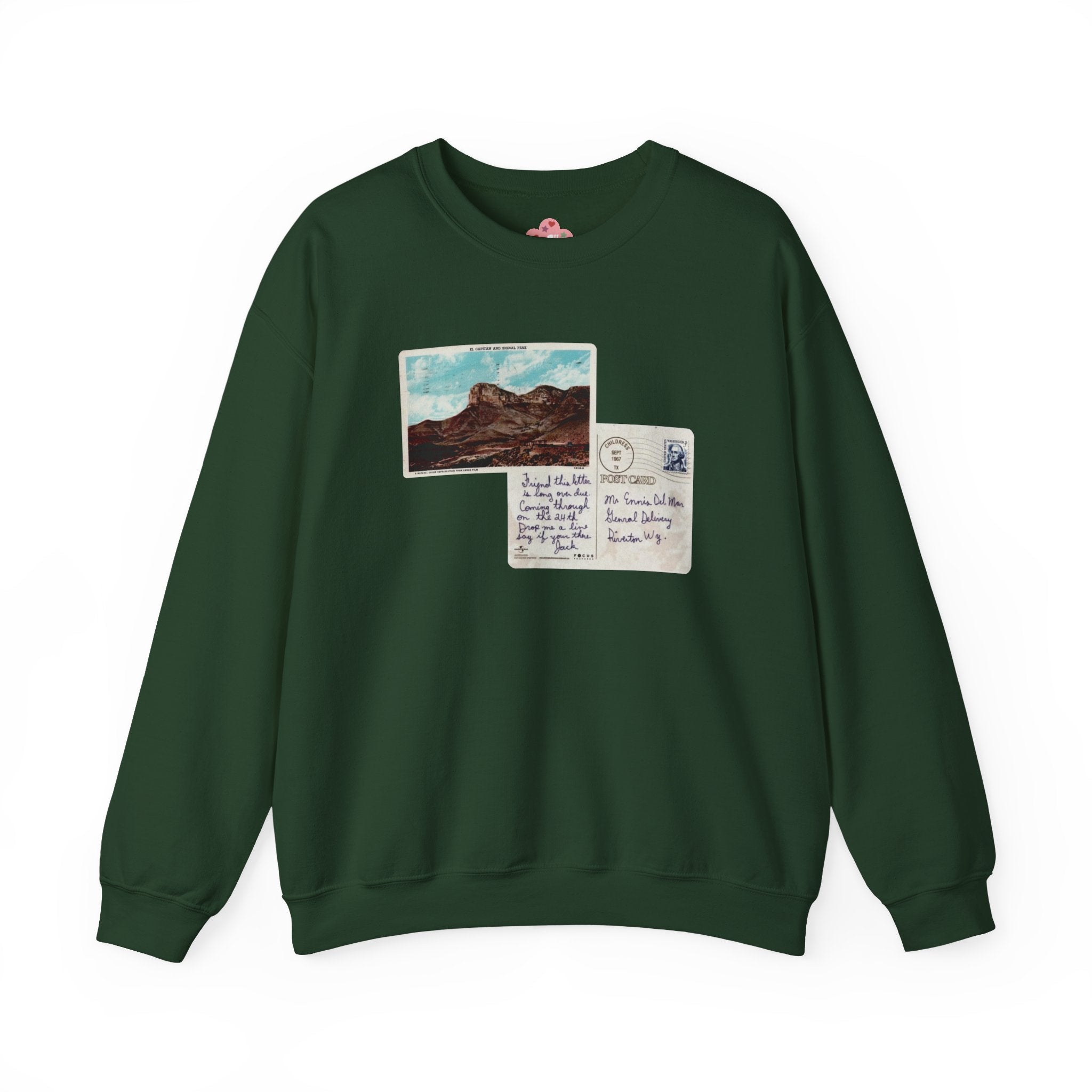 Brokeback Mountain Postcard Crewneck