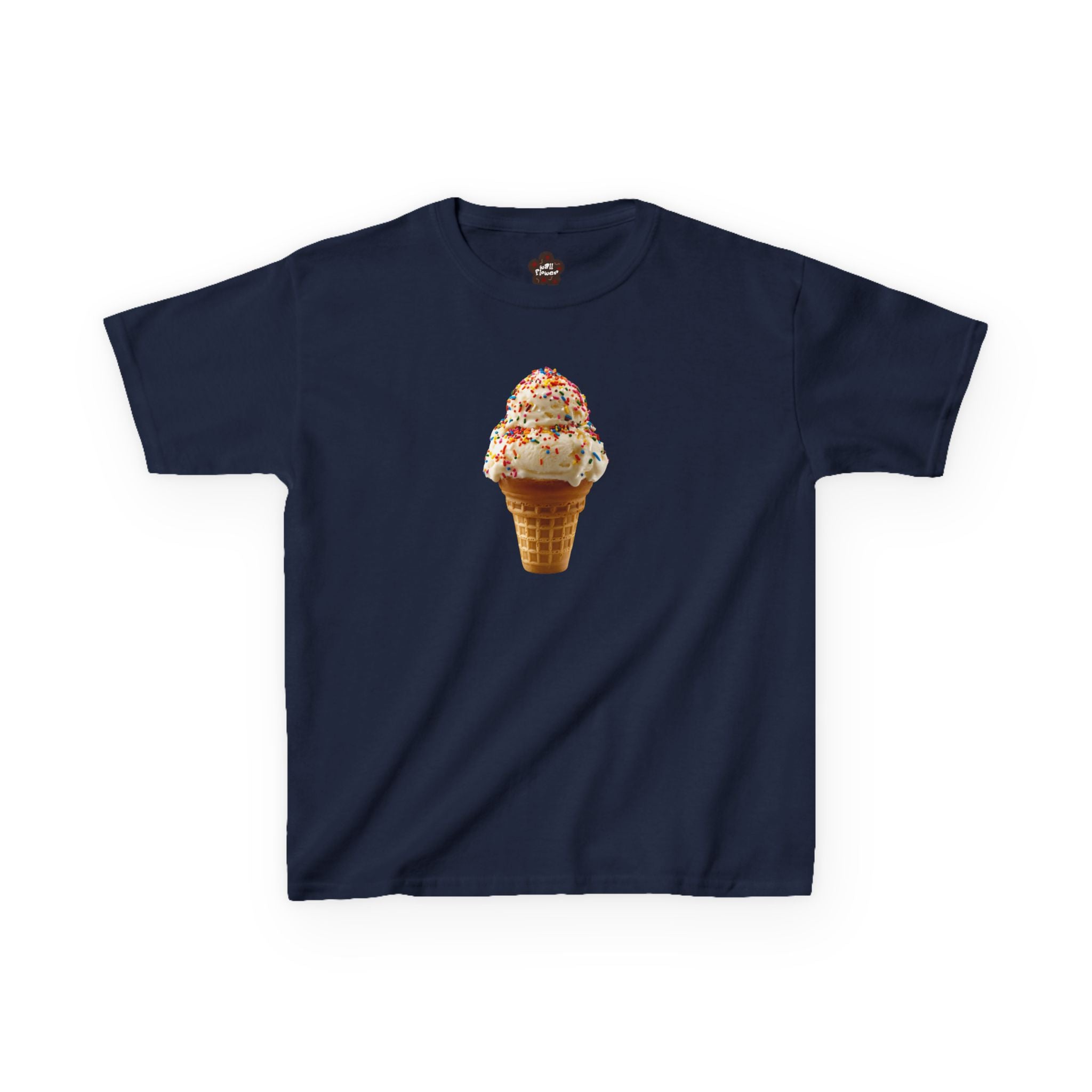 Ice Cream Cone Baby Tee