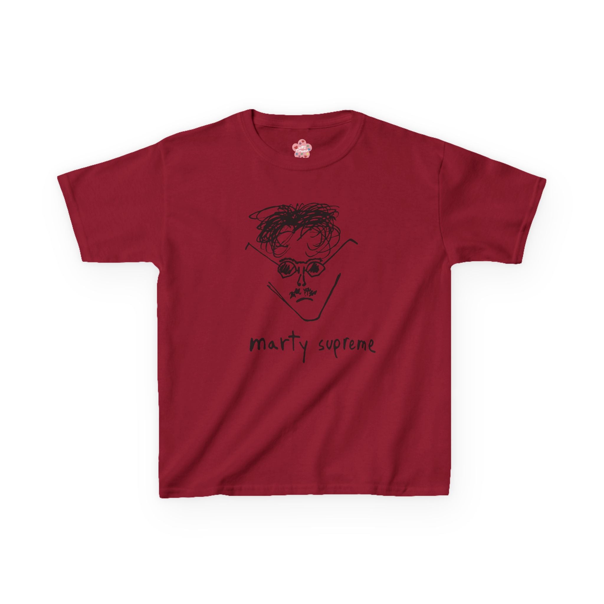 Timothee Chalamet MS Doodle Baby Tee