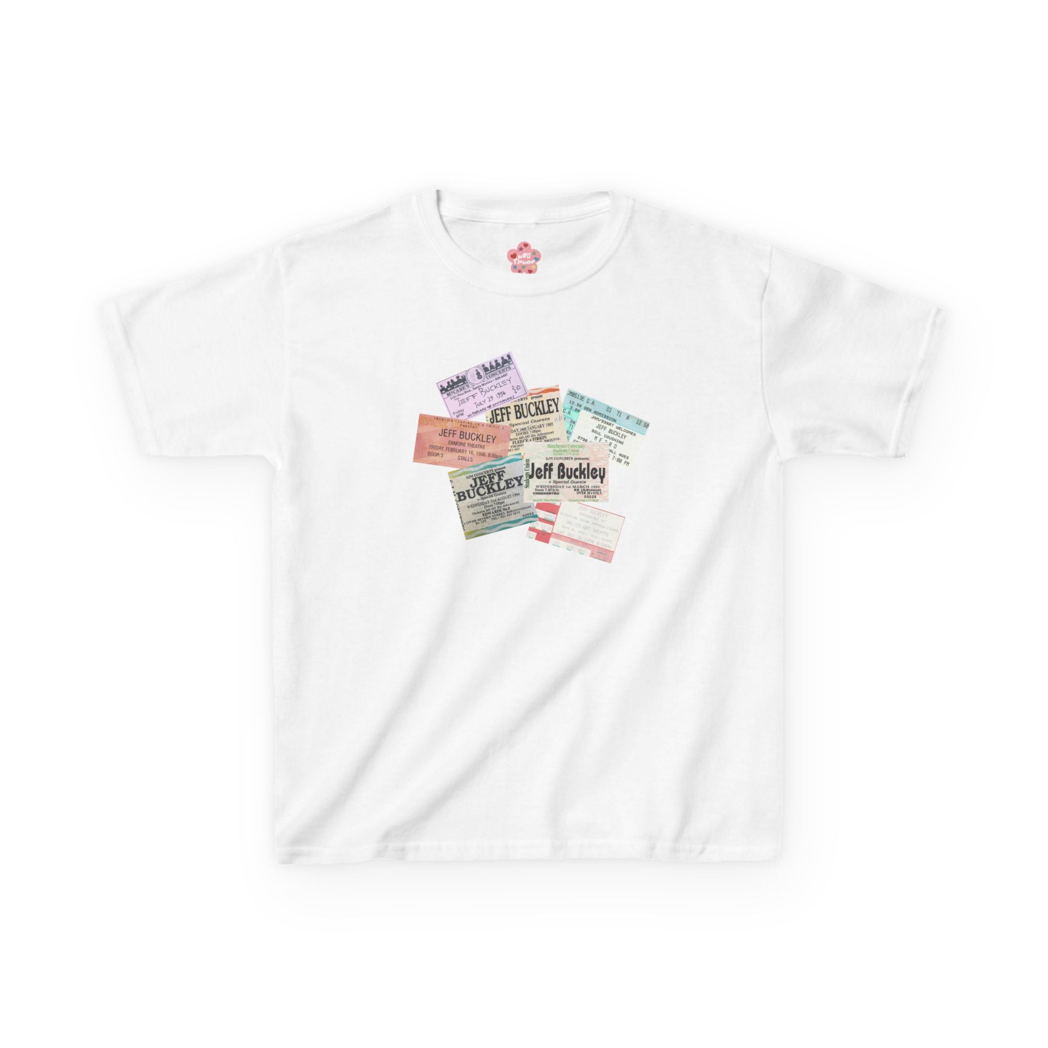 Jeff Buckley Concert Ticket Baby Tee