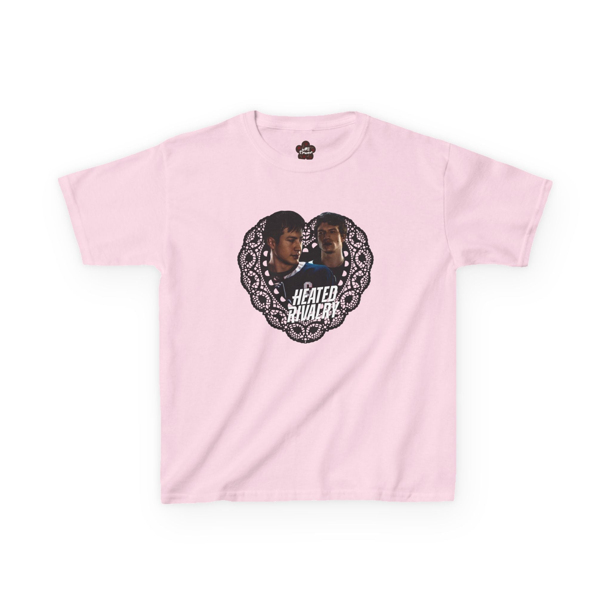 Heated Rivalry Lace Baby Tee