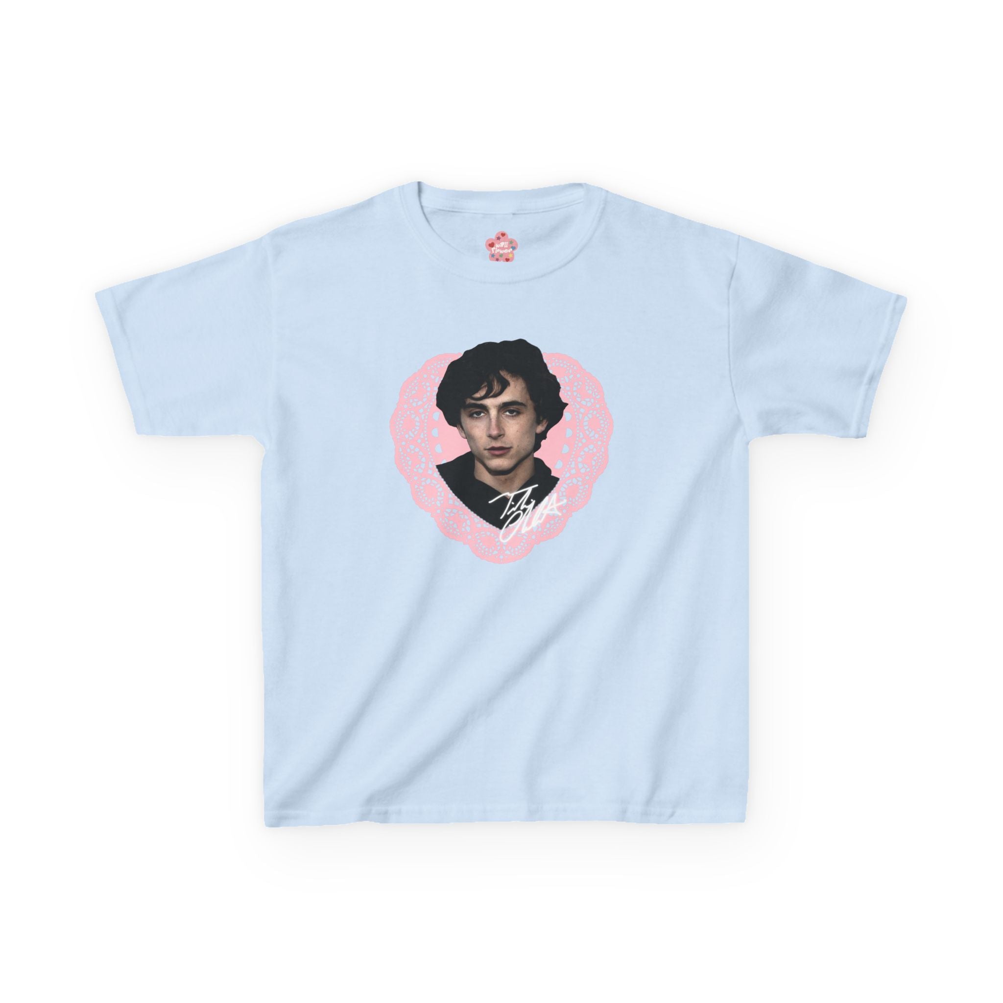 Timothee Chalamet Lace Baby Tee