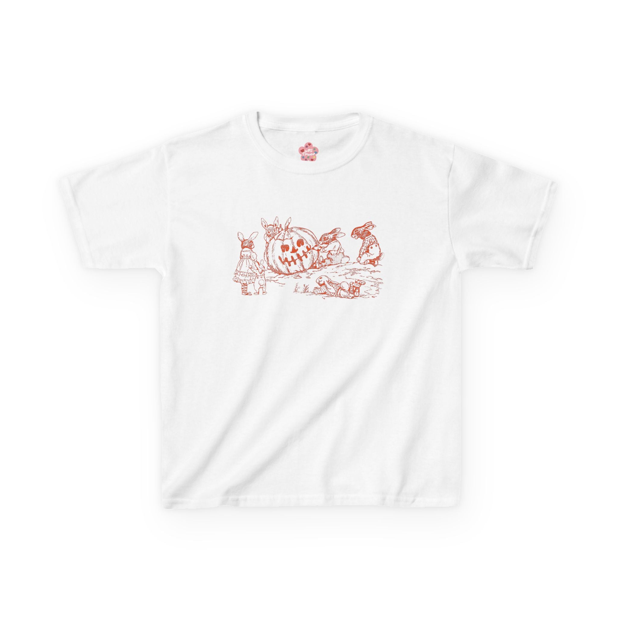 Halloween Rabbits Baby Tee