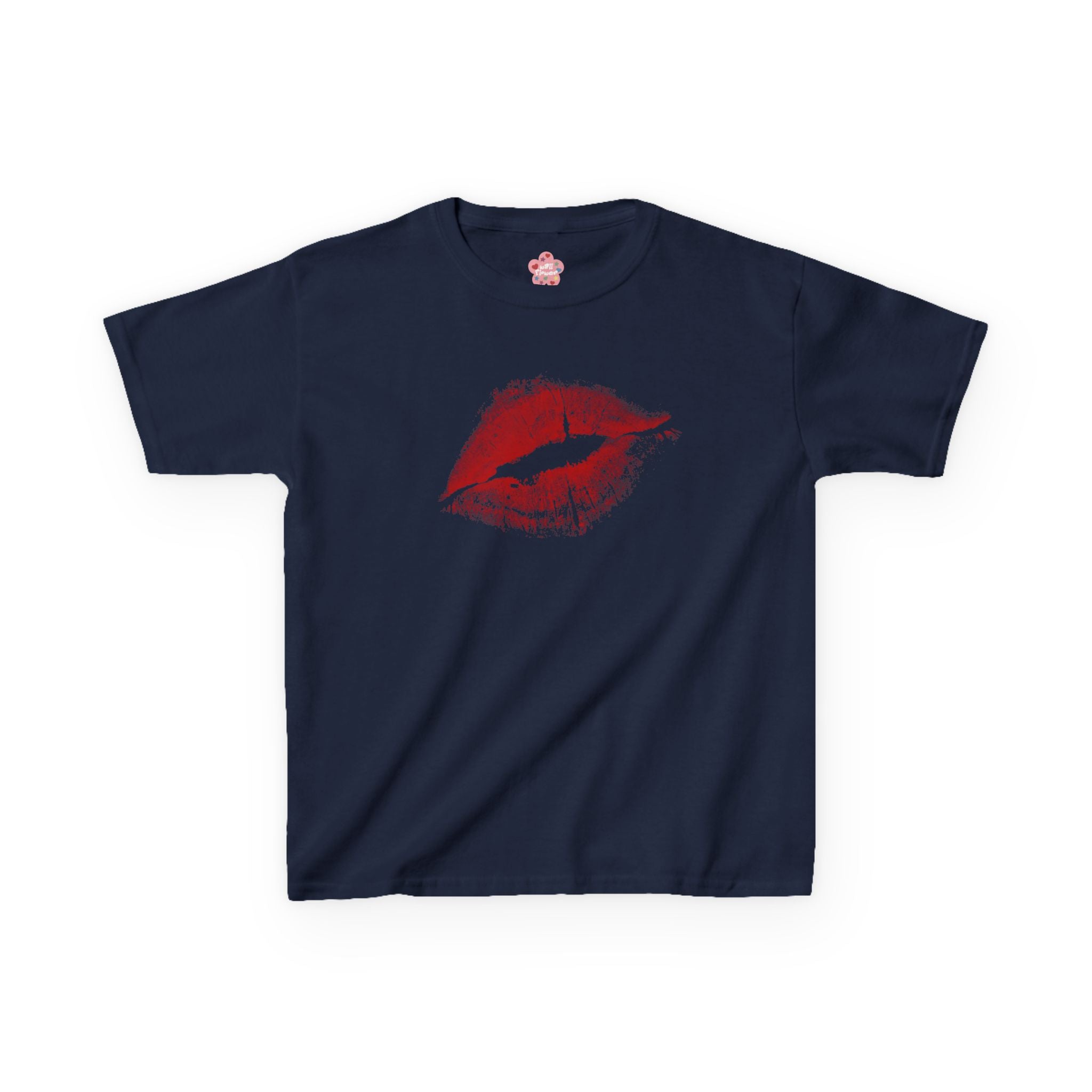 Kiss Stain Baby Tee