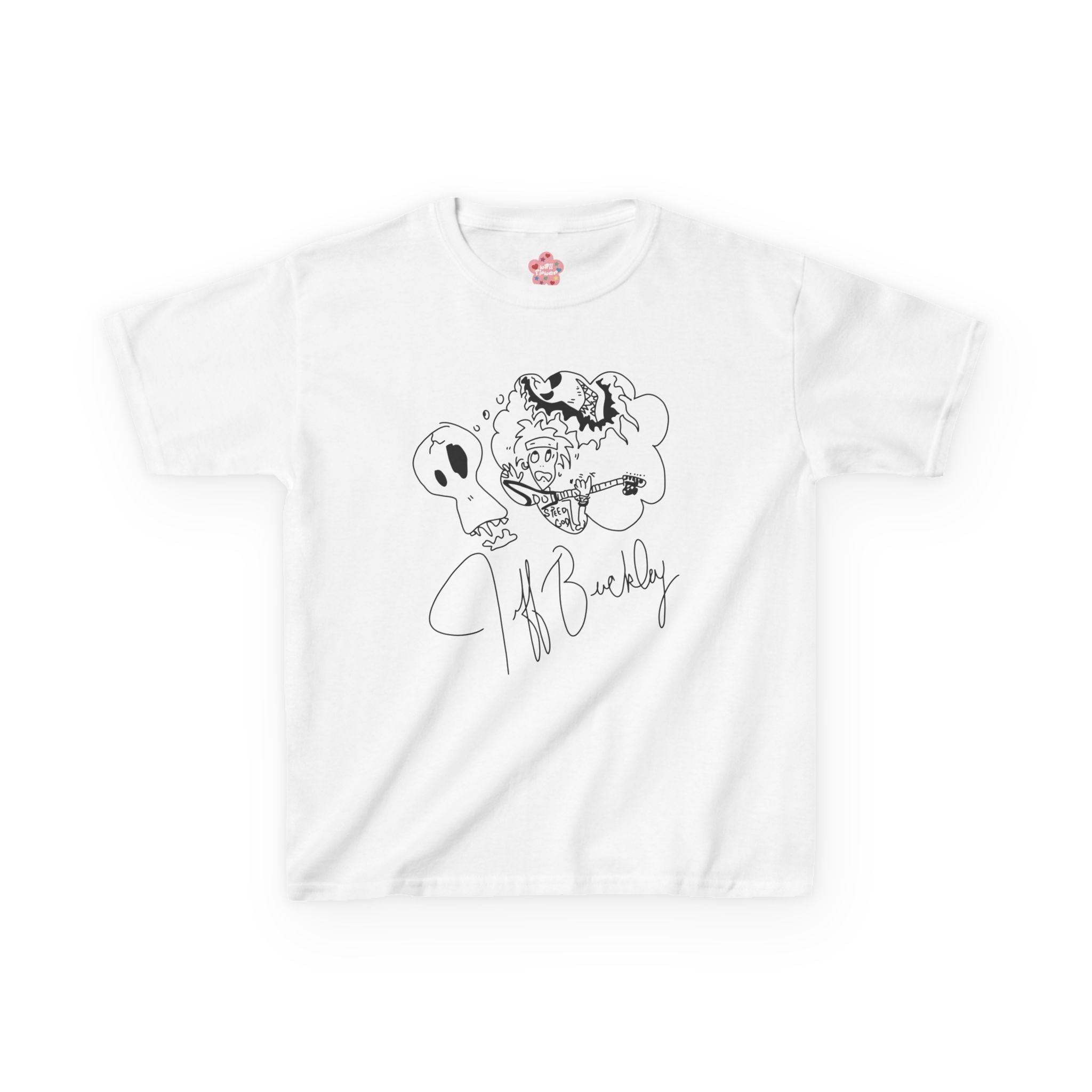 Jeff Buckley Doodle Baby Tee
