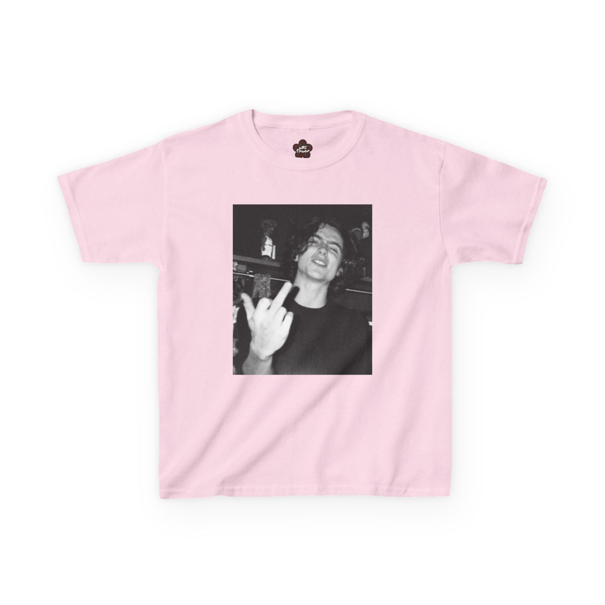 Timothee Chalamet Finger Baby Tee