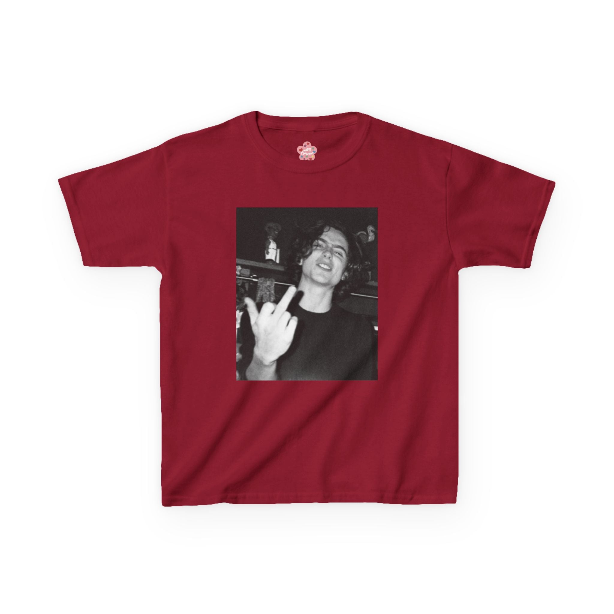 Timothee Chalamet Finger Baby Tee