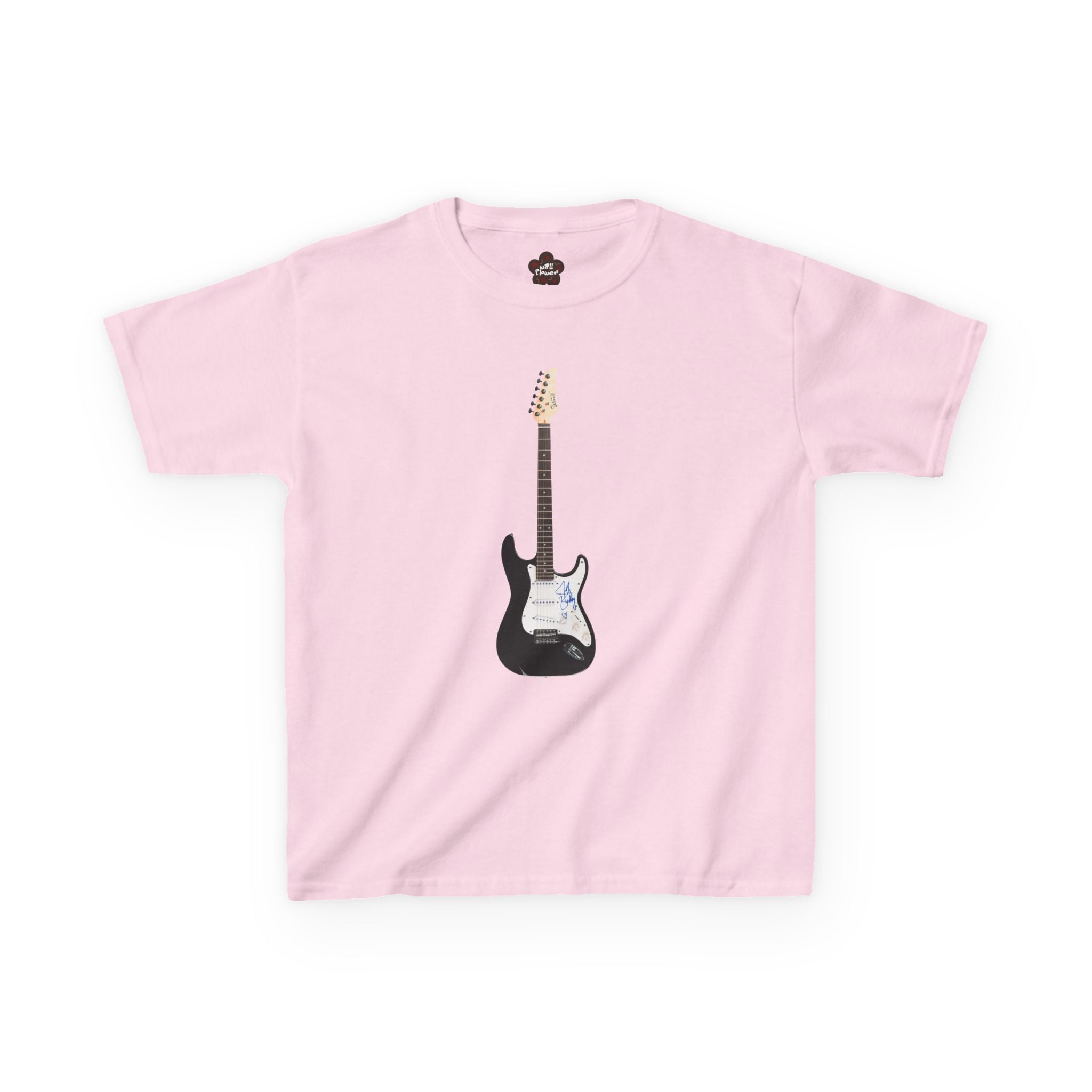 Jeff Buckley Signed Guitar Baby Tee